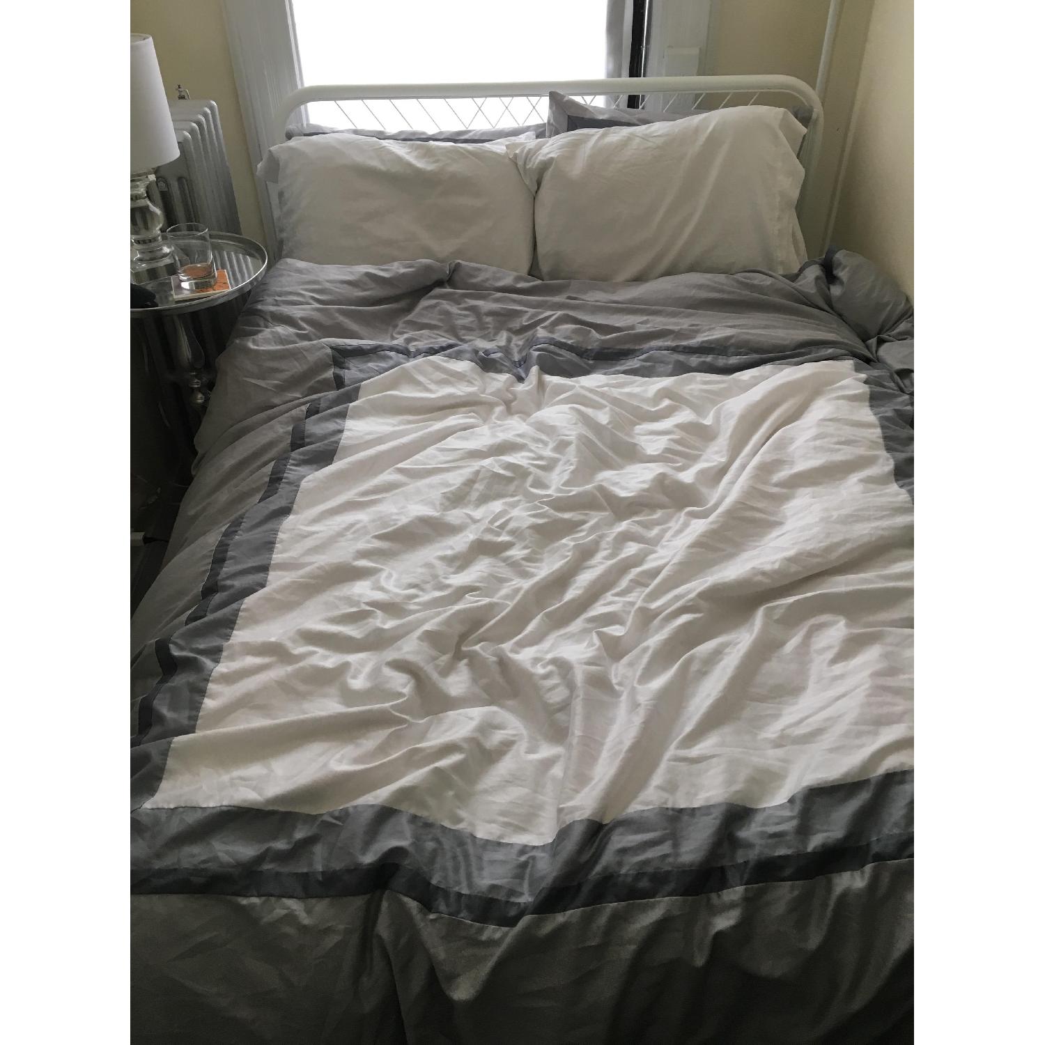 IkeaNesttun Full/Double Bed Frame w/ Slats - image-3
