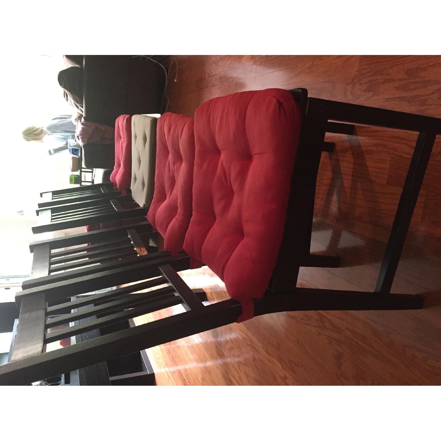 Ikea Stefan Dining Chairs w/ Cushions AptDeco