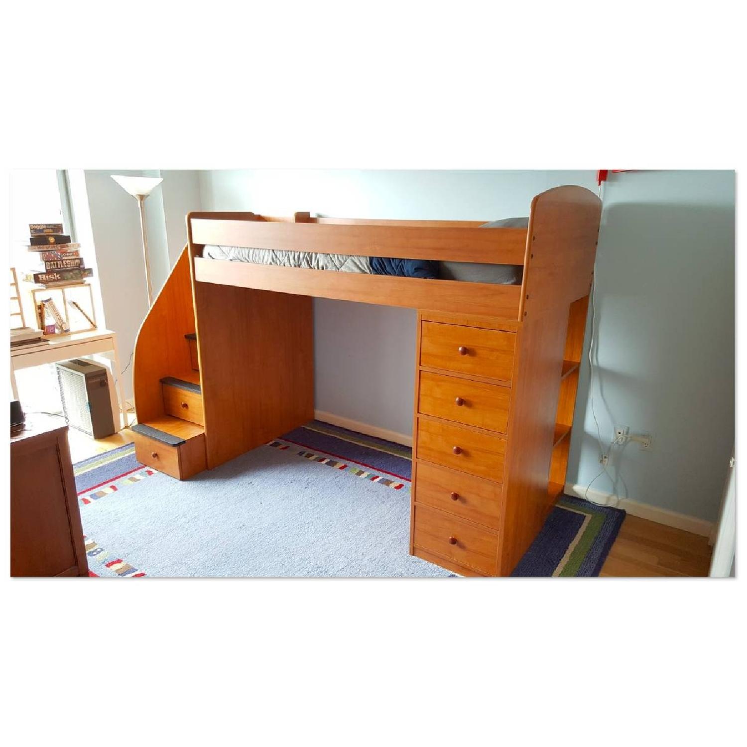 Berg Space Saver Captain's Storage Bed - image-1