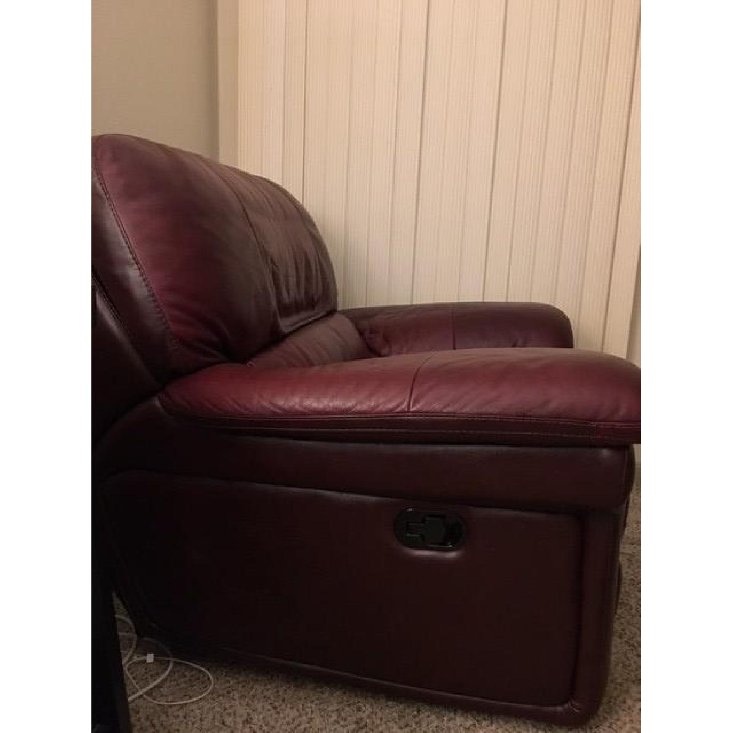 La-Z-Boy Leather Recliner - image-2