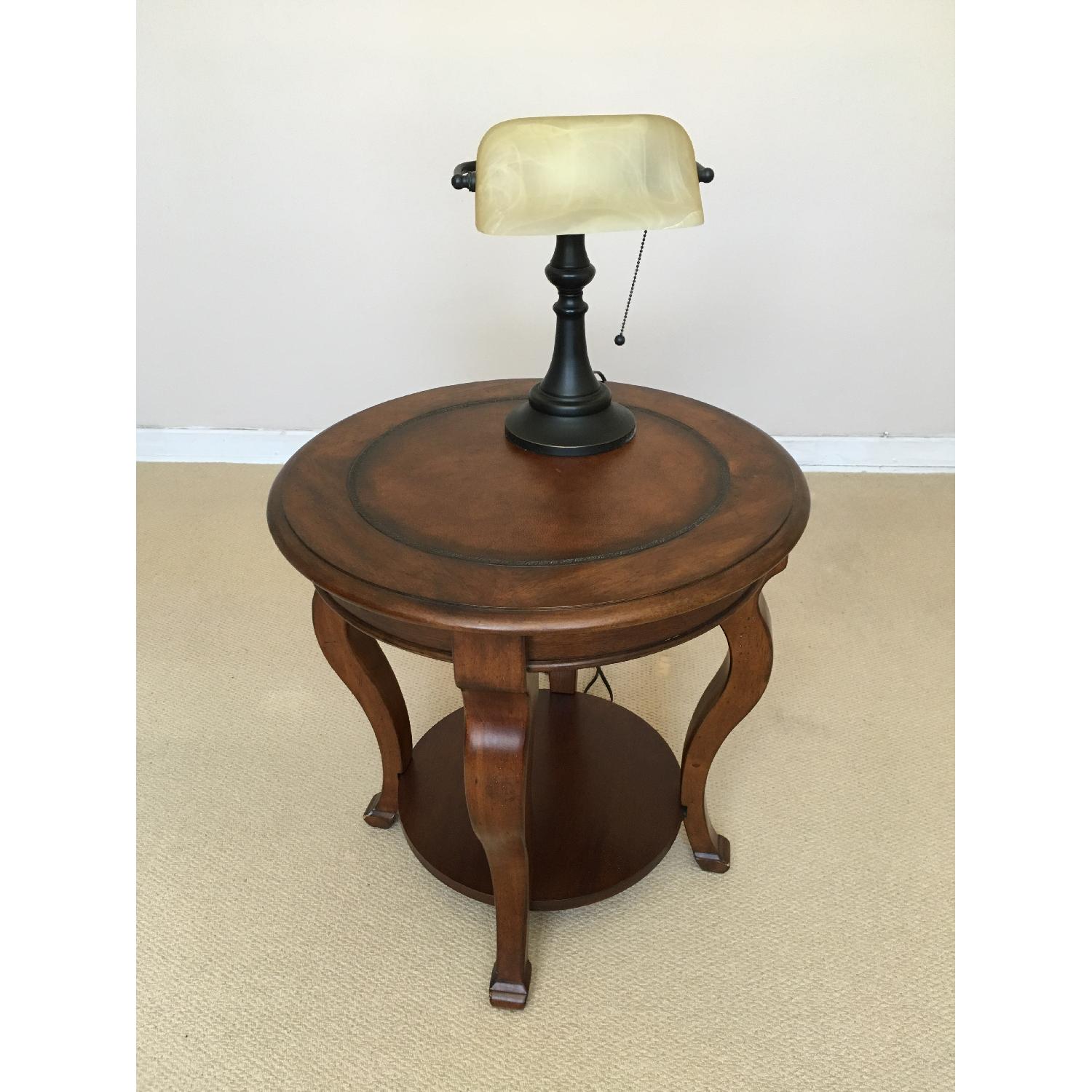 Bombay Company Round Solid Wood Side Table - image-3