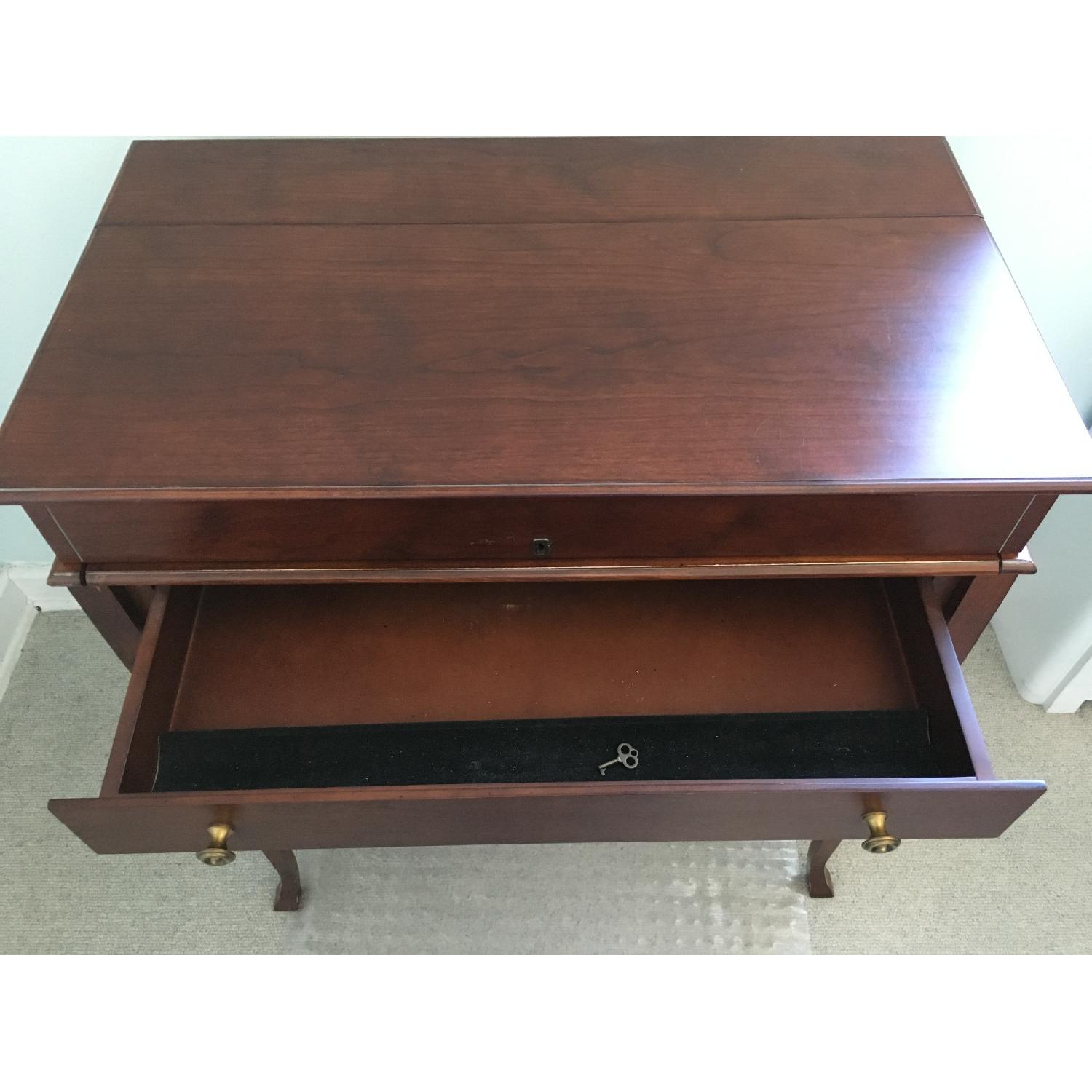 Bombay Company Drop Leaf Writing Desk/Chinoiserie - image-3