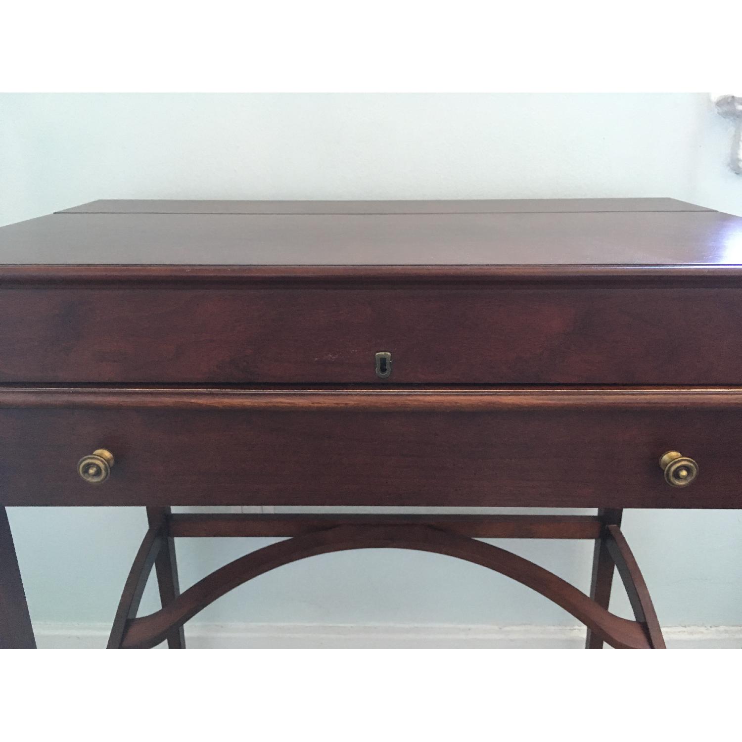 Bombay Company Drop Leaf Writing Desk/Chinoiserie - image-4