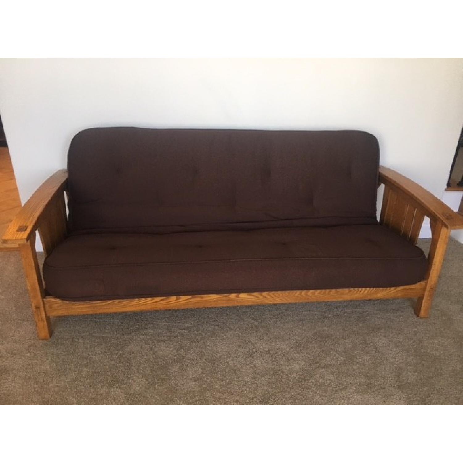 Martha Stewart Mission Style Futon - image-1