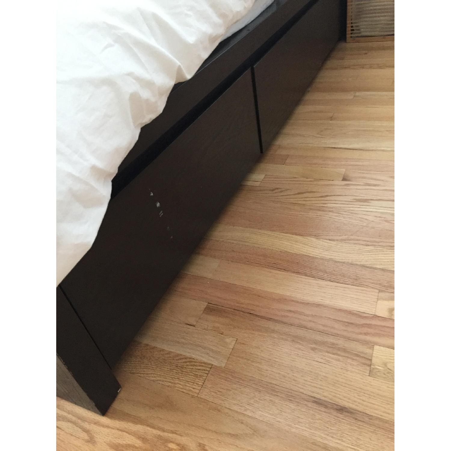West Elm Platform Queen Storage Bed - image-4