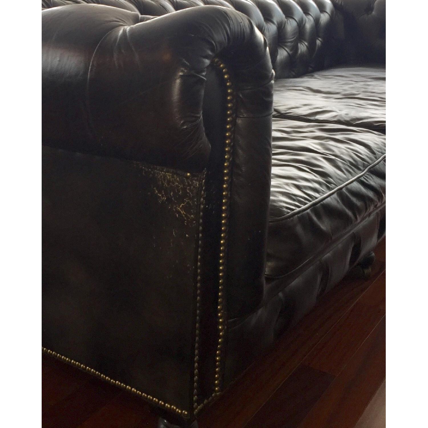 Restoration Hardware Timothy Oulton Chesterfield Style Sofa AptDeco