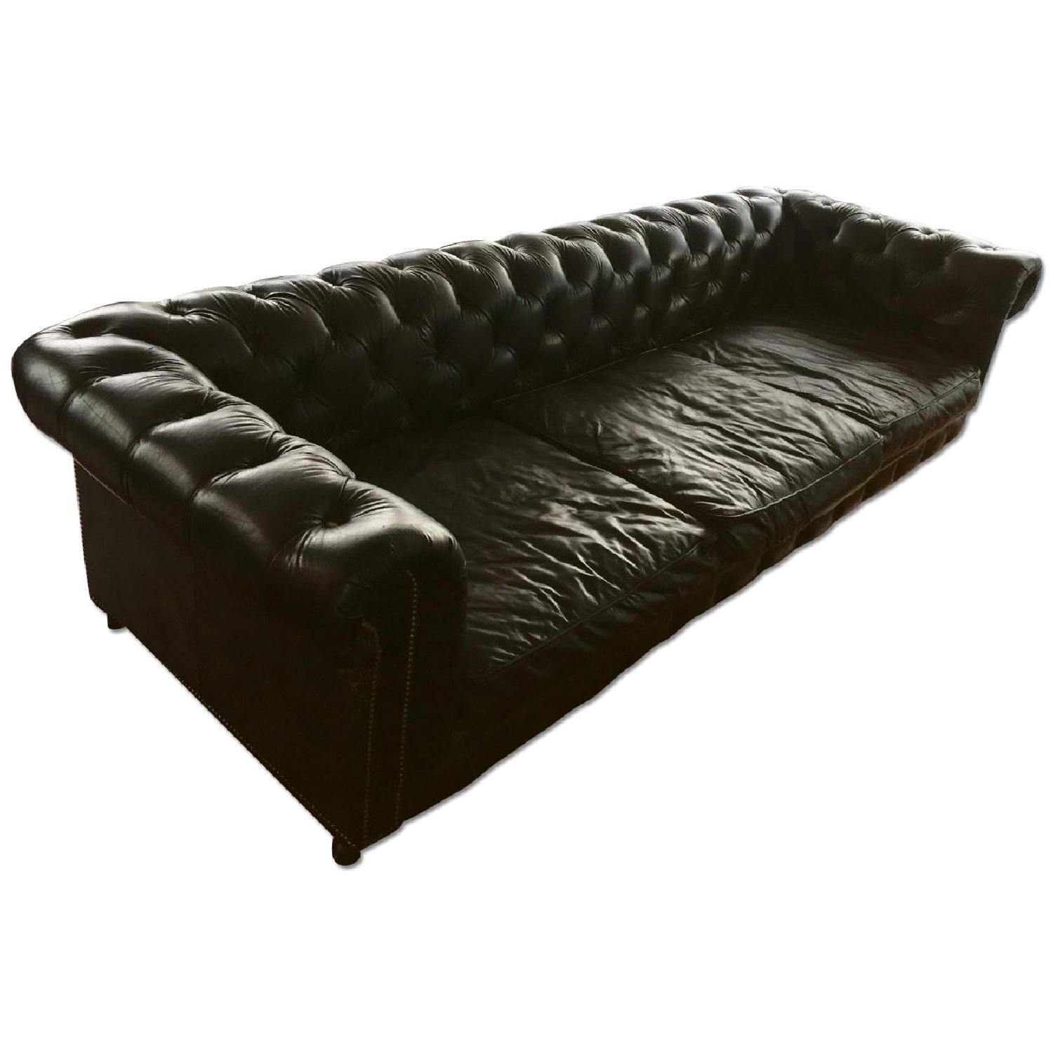 Restoration Hardware Timothy Oulton Chesterfield Style Sofa AptDeco