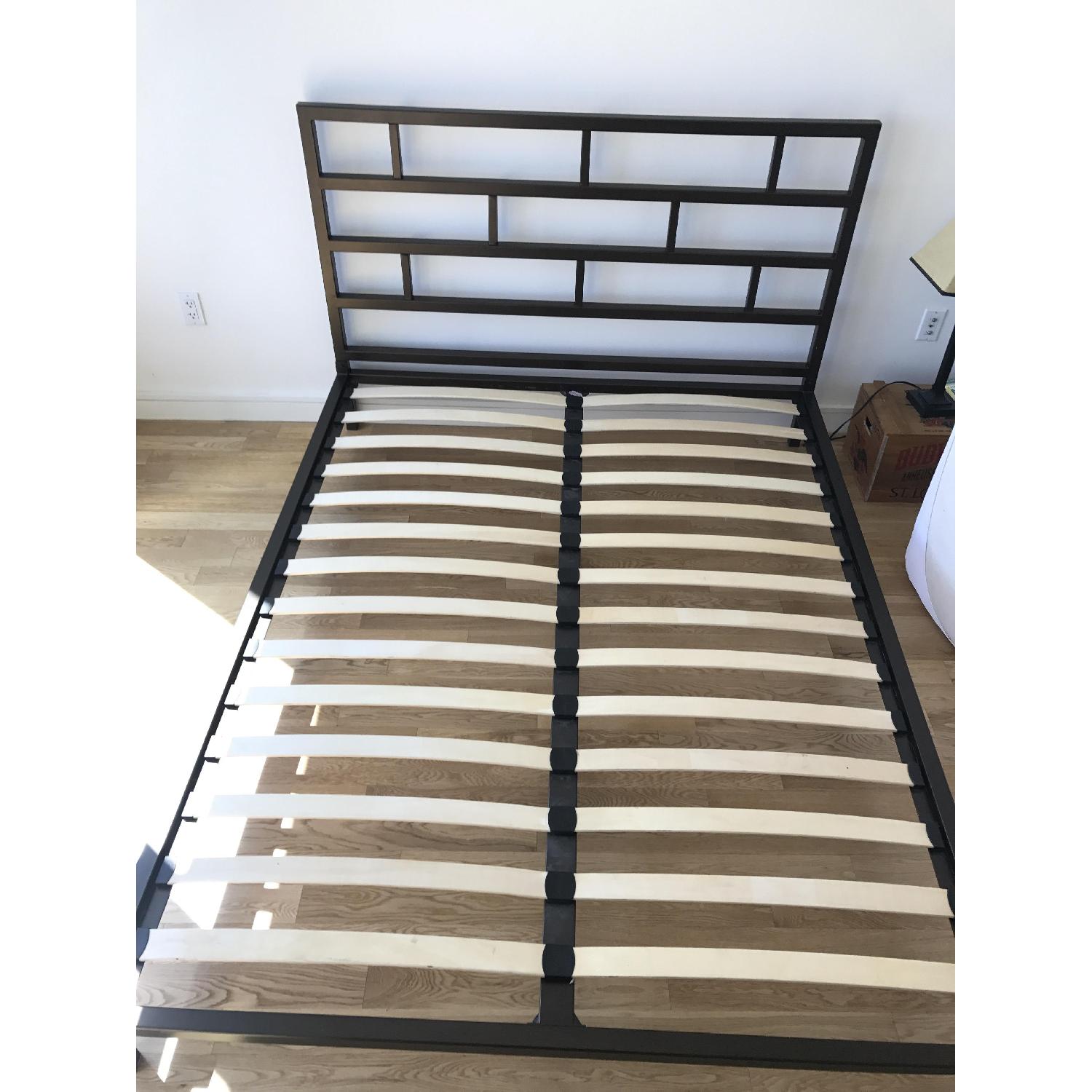 Crate & Barrel Platform Queen Bed Frame - image-2