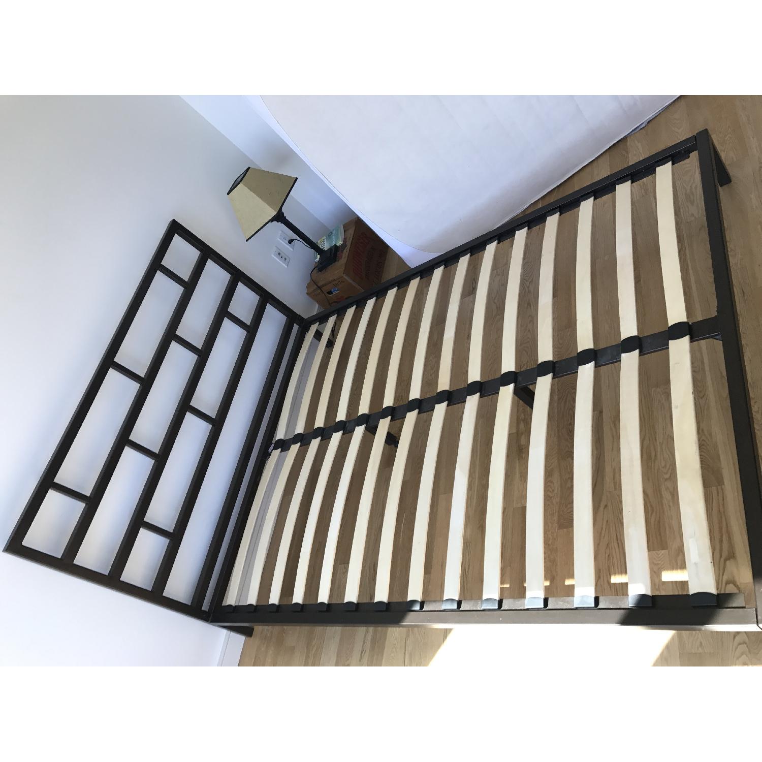 Crate & Barrel Platform Queen Bed Frame - image-3
