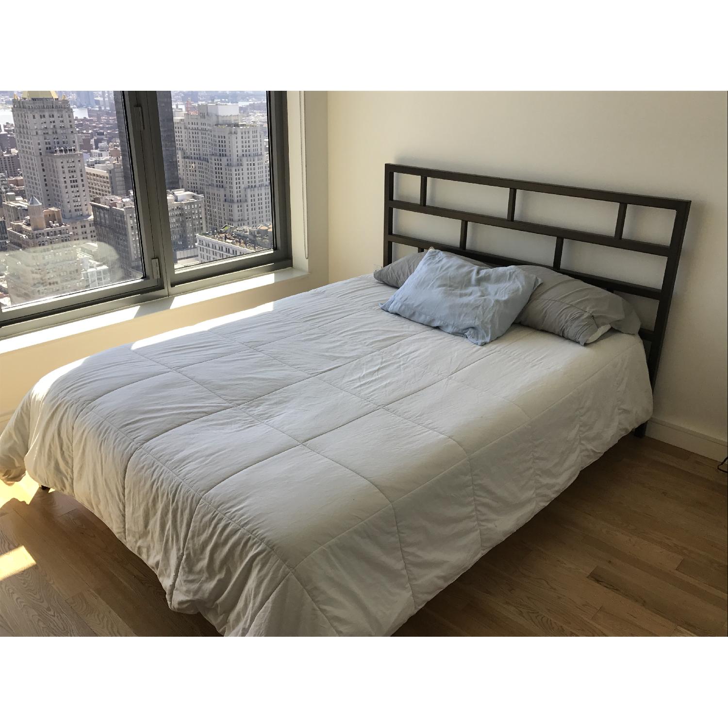 Crate & Barrel Platform Queen Bed Frame - image-6