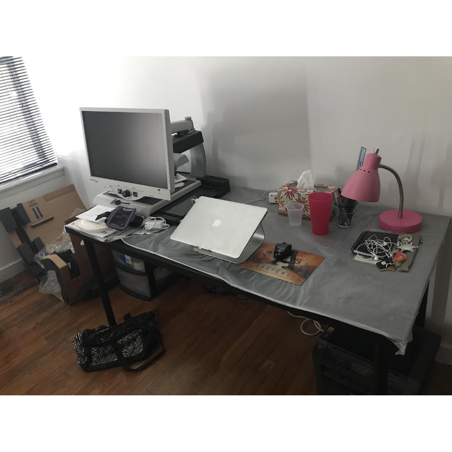Ikea Black Desk - image-3