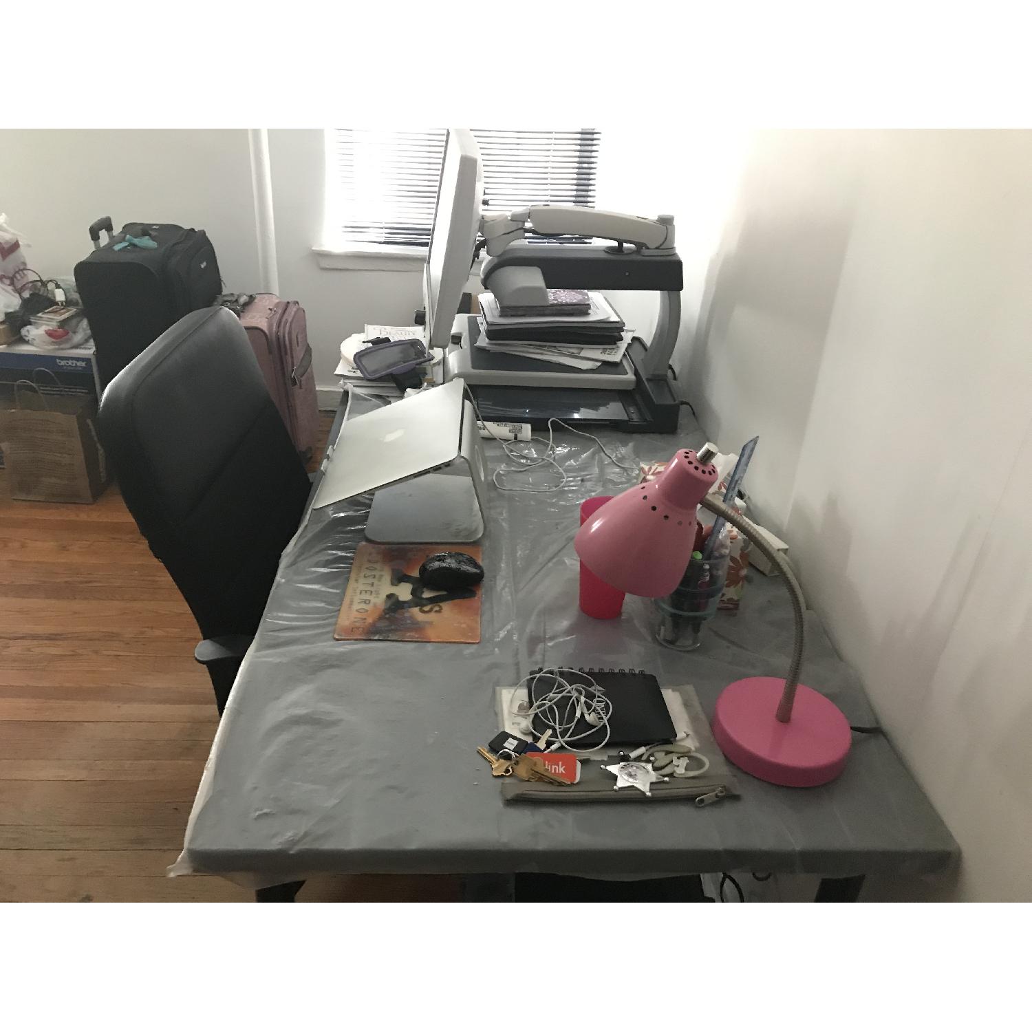 Ikea Black Desk - image-4