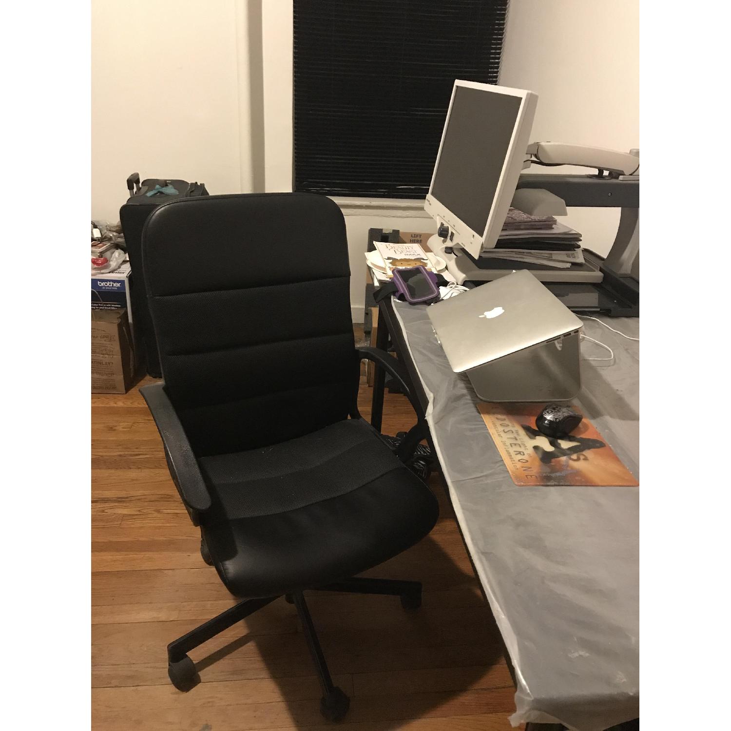 Ikea Black Desk - image-6