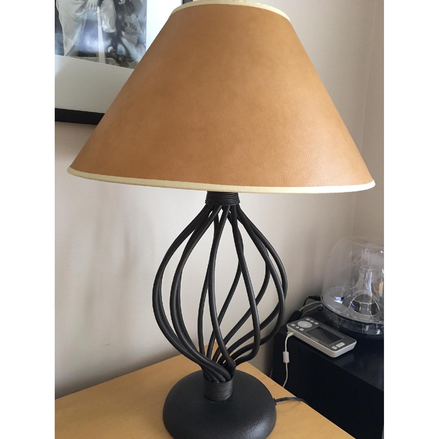Restoration Hardware Wrought Iron Table Lamp - image-1