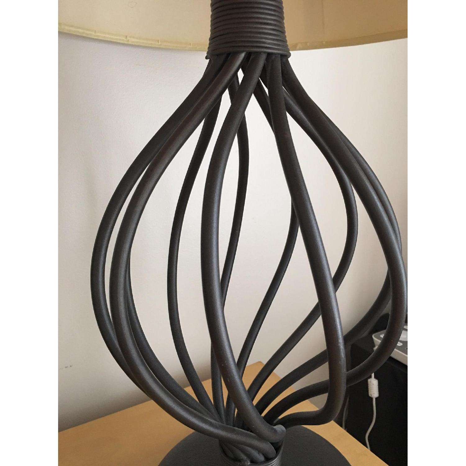 Restoration Hardware Wrought Iron Table Lamp - image-3
