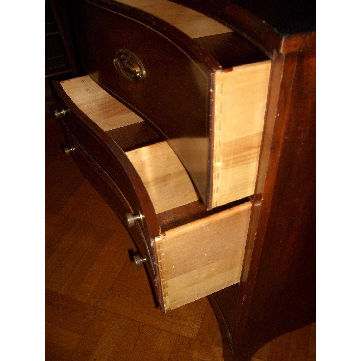 Vintage Large Serpentine Front Dresser - image-5