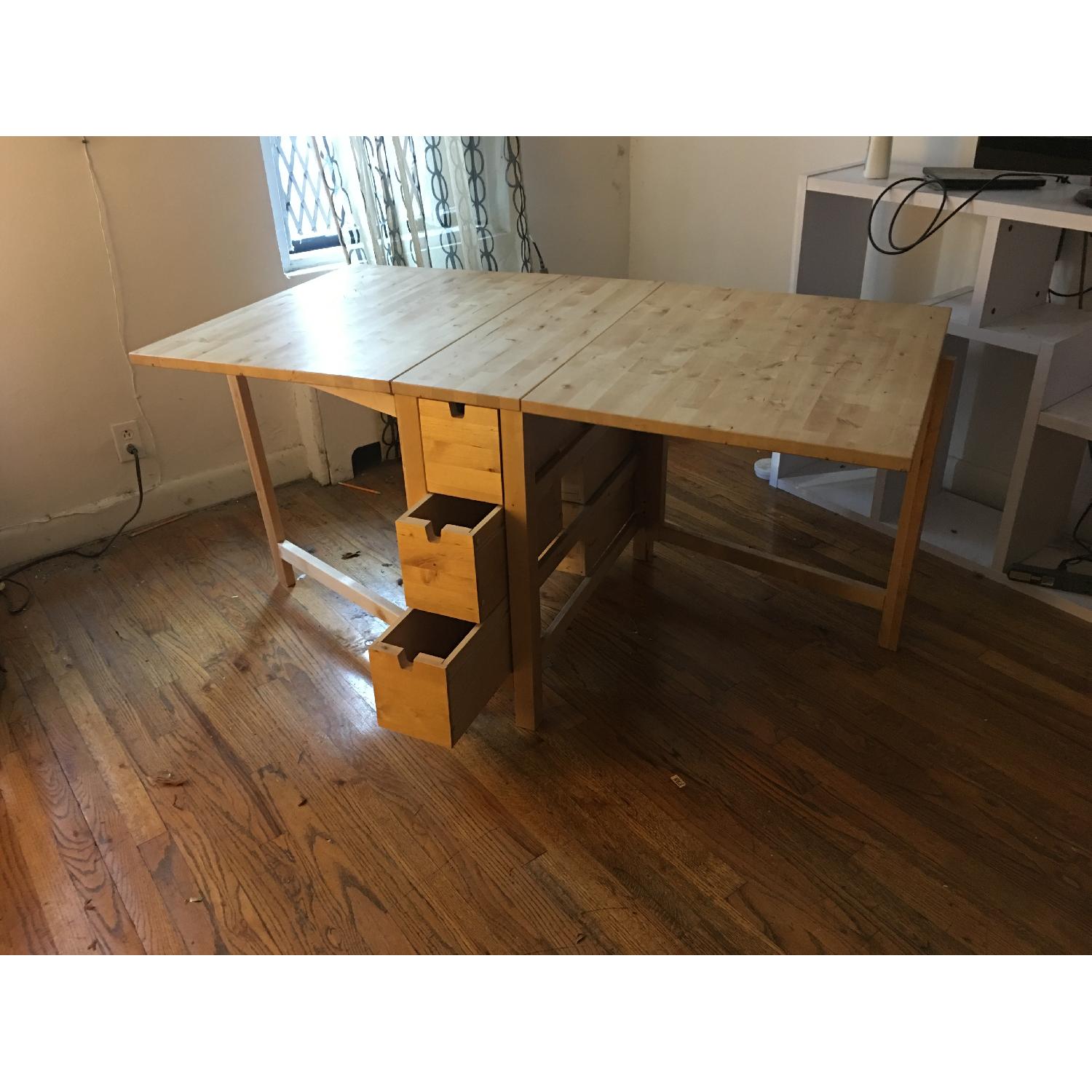 Ikea Drop Leaf Table - image-3