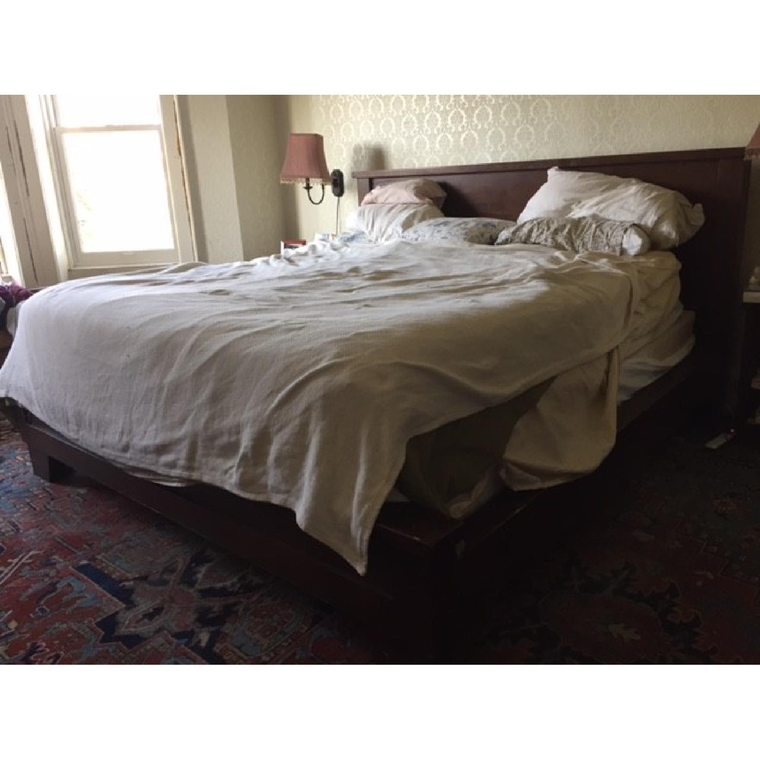 Pottery Barn King Size Bed Frame AptDeco