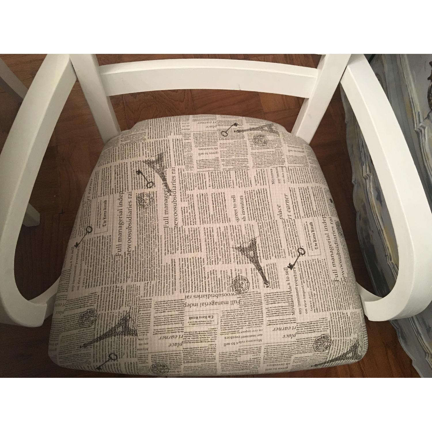 Ethan Allen Solid Ash Wood Table w/ 6 Chairs - image-2