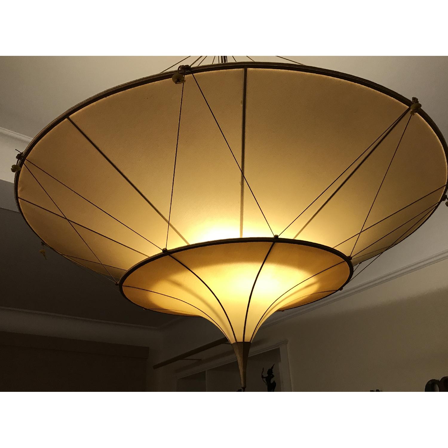 Fortuny Silk Scheherazade Two Tier Chandelier - image-2