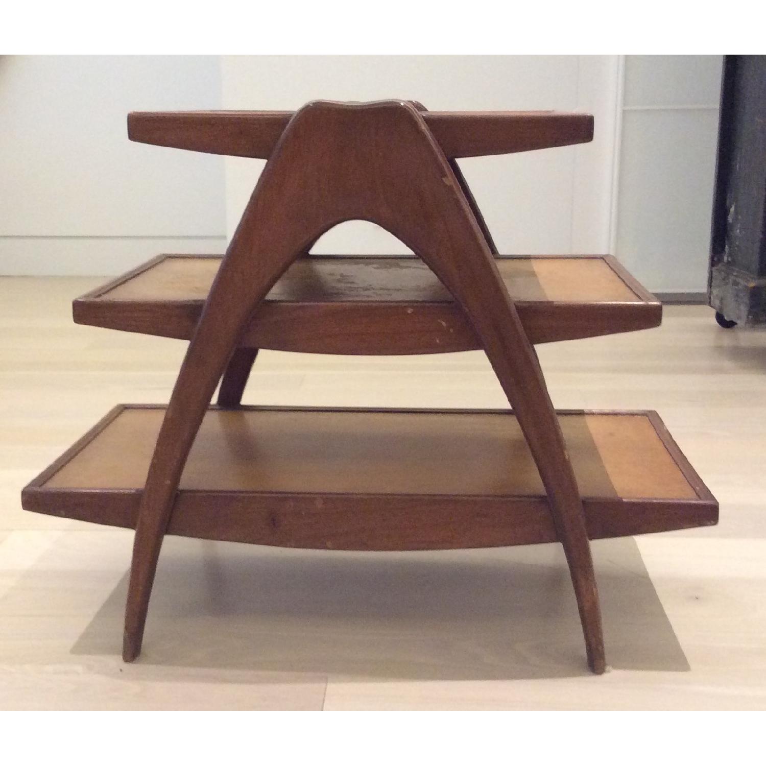 Mid-Century Modern 3-Tiered Side Table - image-1