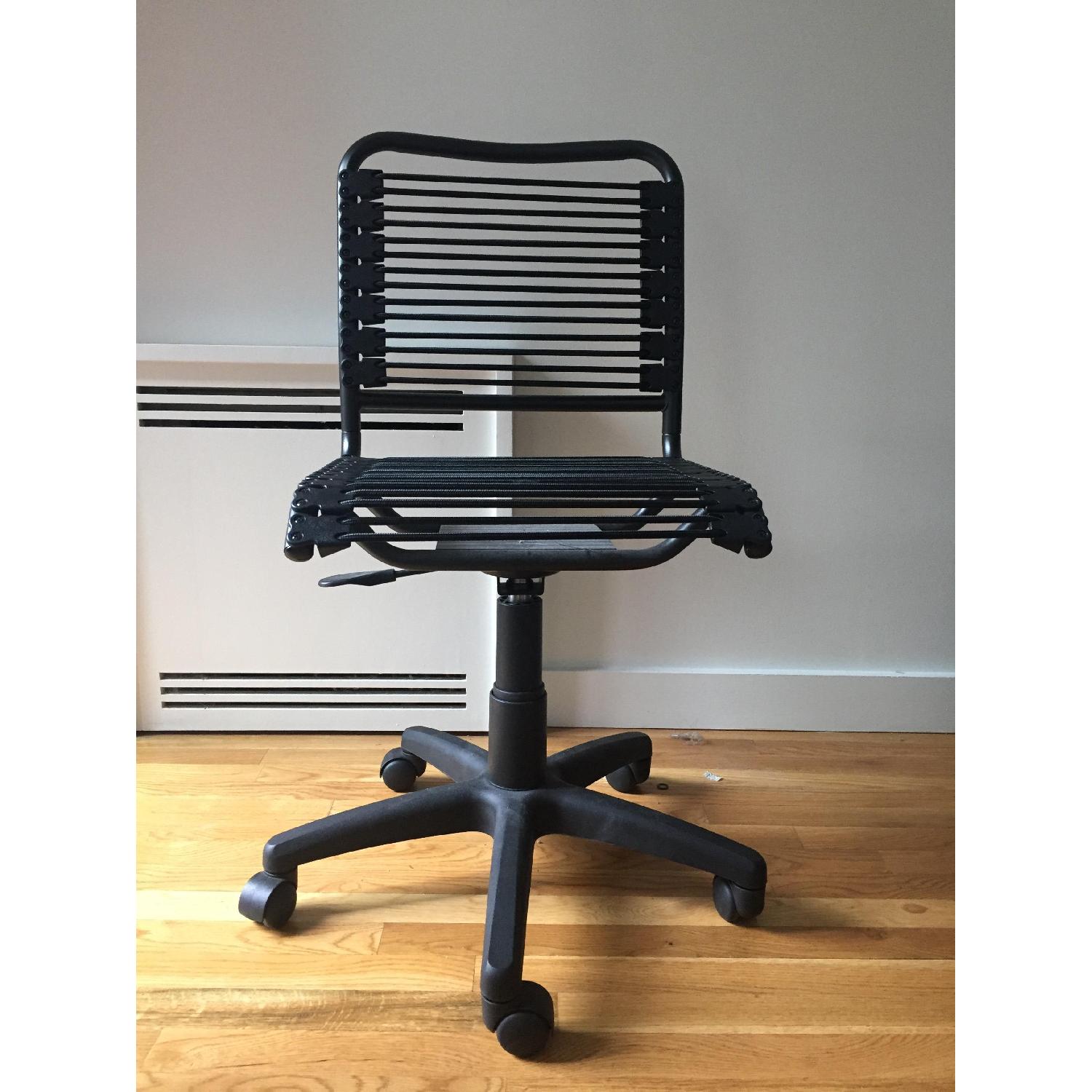 Container Store Black Bungee Office Chair - image-1