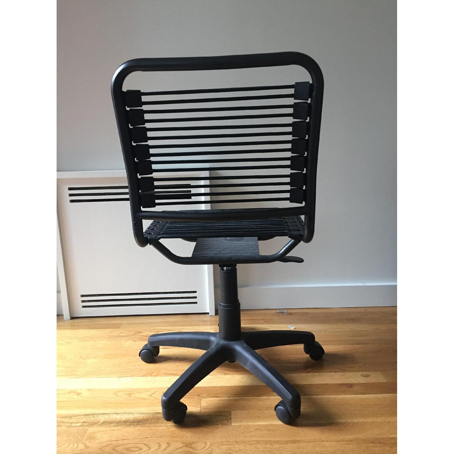 Container Store Black Bungee Office Chair - image-3