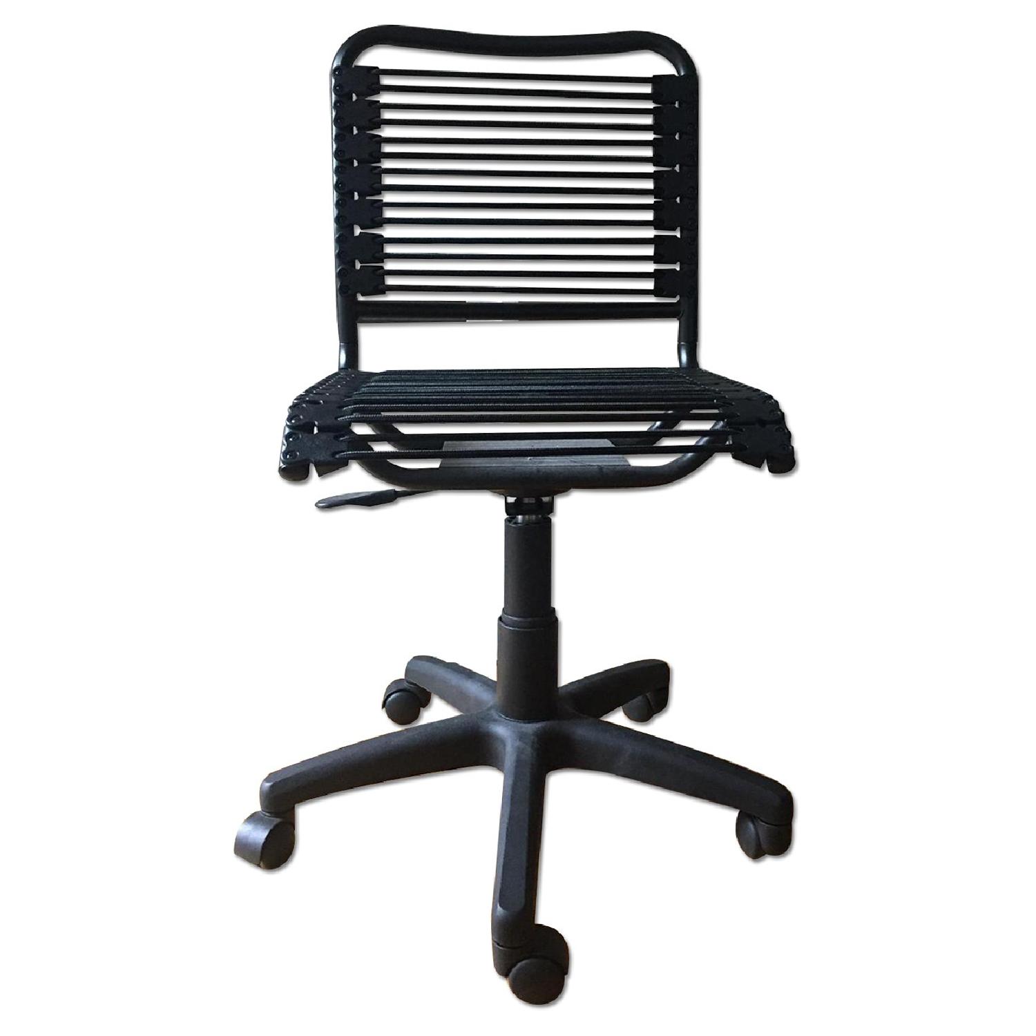 Container Store Black Bungee Office Chair