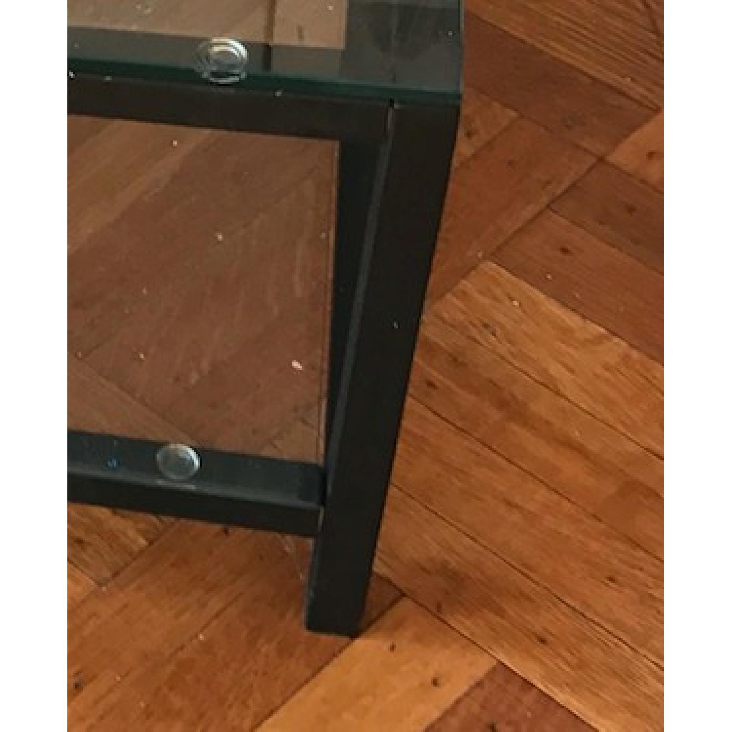 Black Iron & Glass Coffee Table - image-3