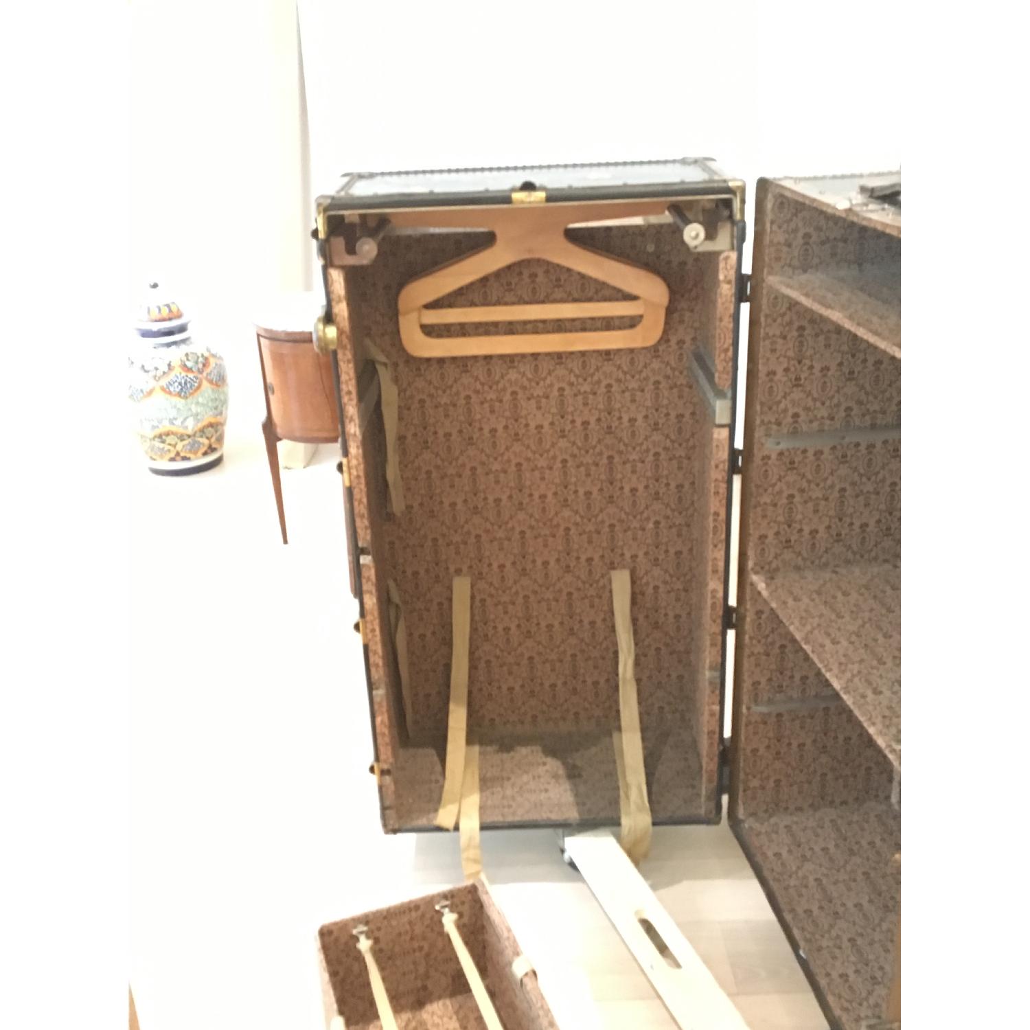 Vintage Oshkosh Steamer Trunk - image-6