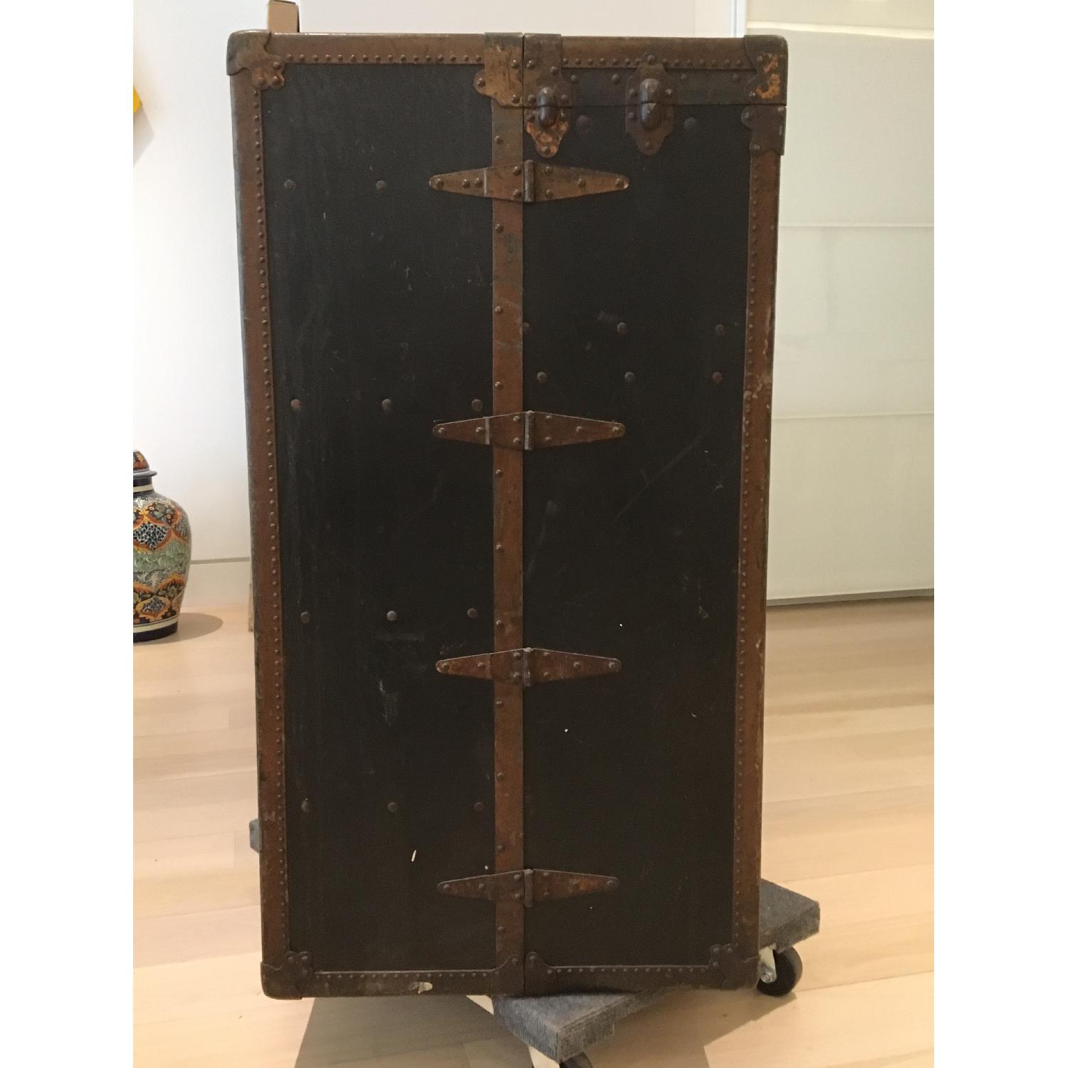 Vintage Oshkosh Steamer Trunk - image-12