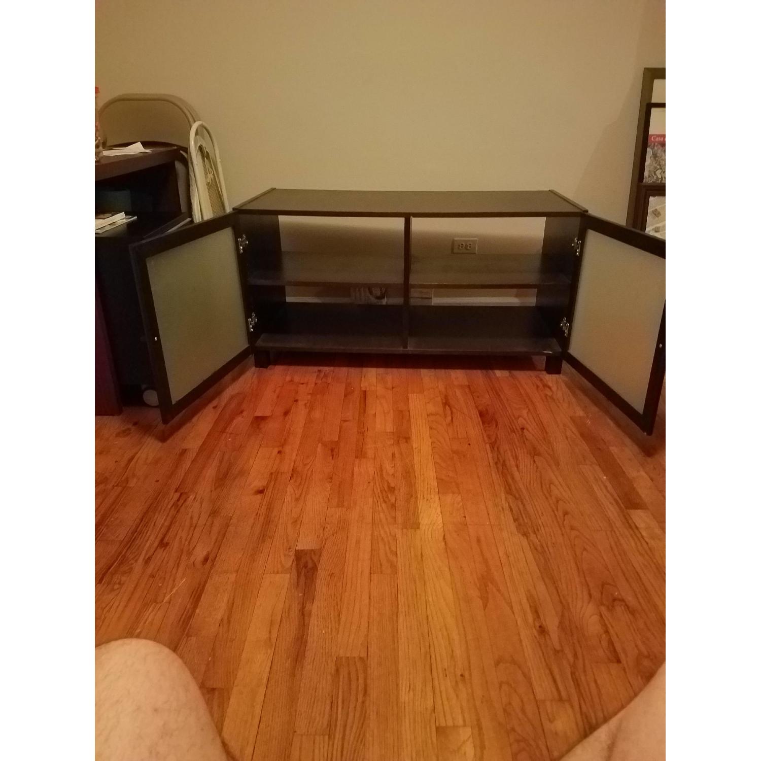 Ikea Shelf w/ Doors - image-1