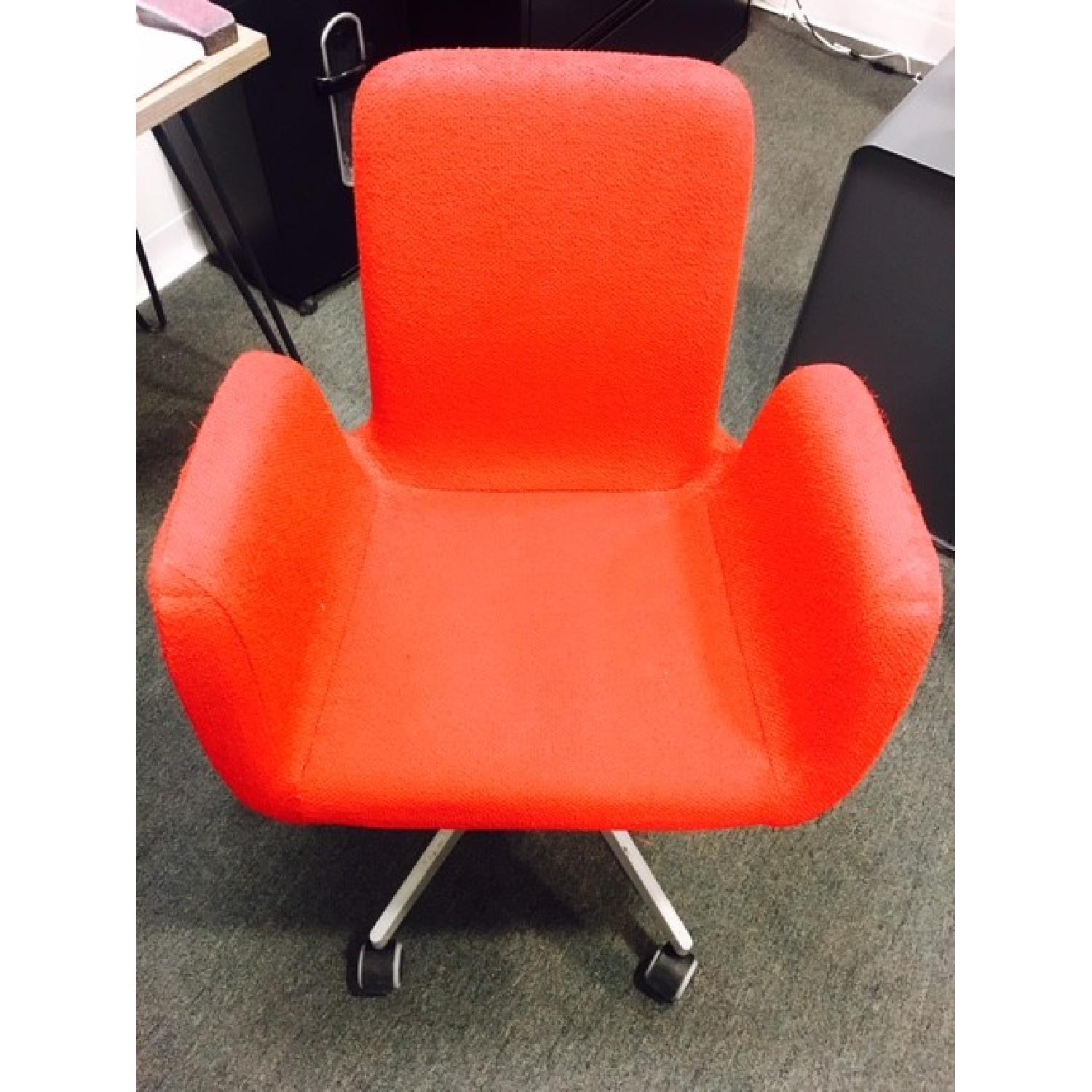 Ikea Red Office Chair - image-1