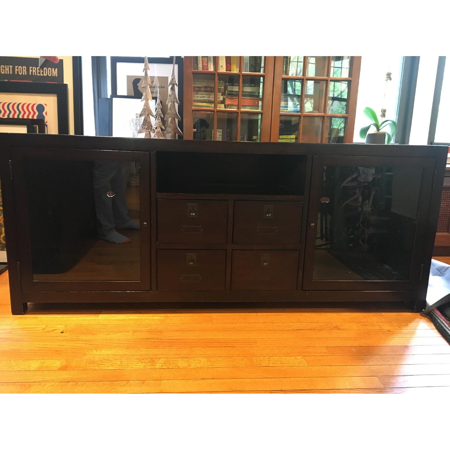 Pottery Barn Rhys Media Center/TV Stand AptDeco