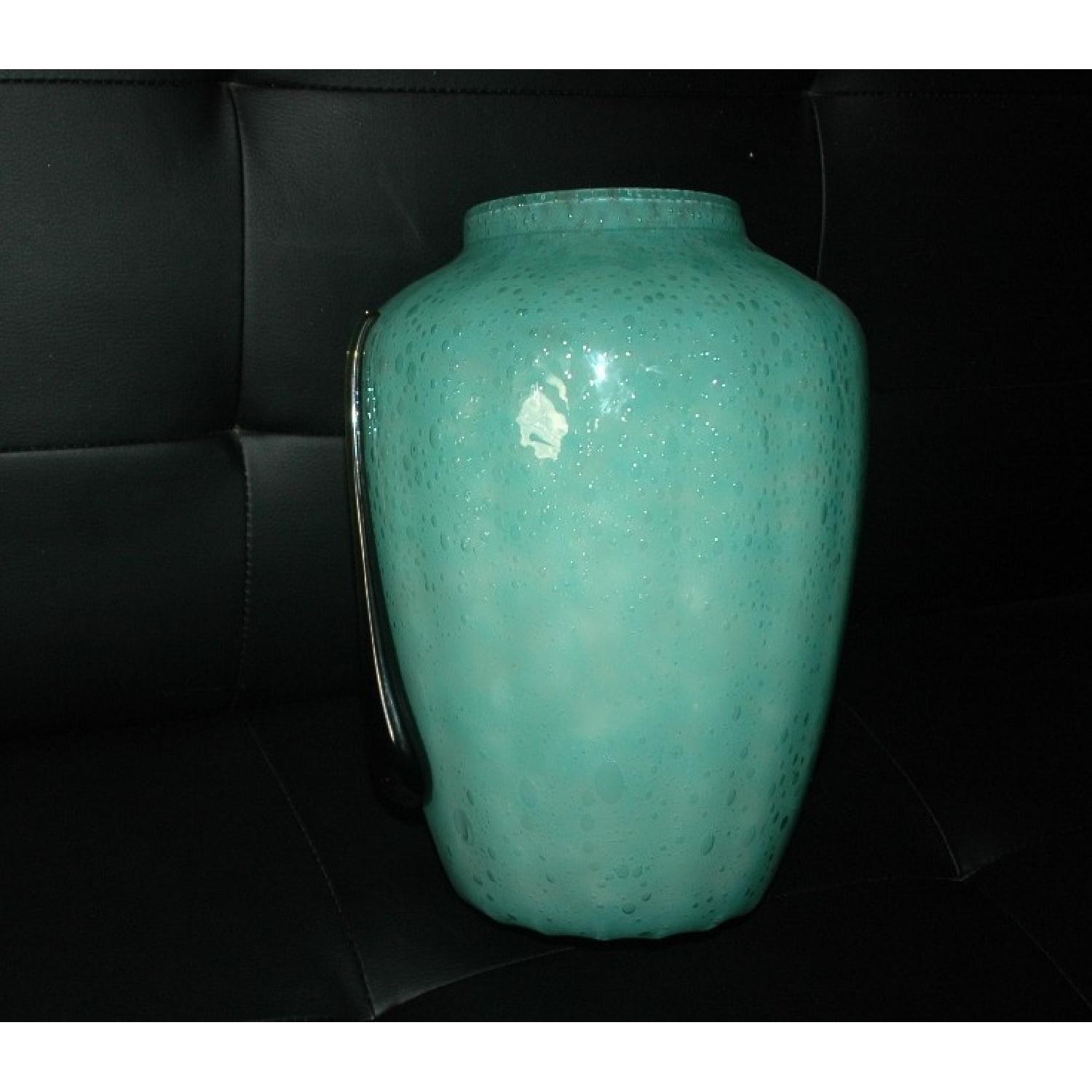 Schneider Art Deco Bubble Glass Vase - image-2