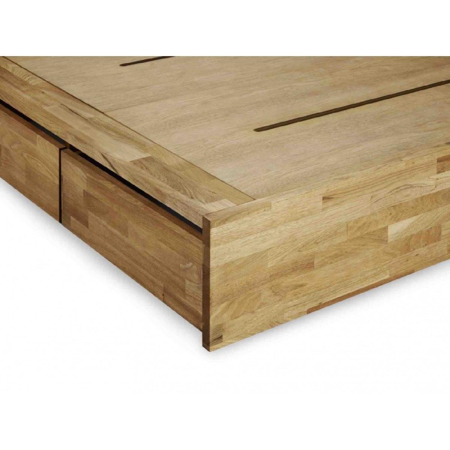 MASHstudios LAX King Size Platform Bed w/ Storage & Headboard - image-2