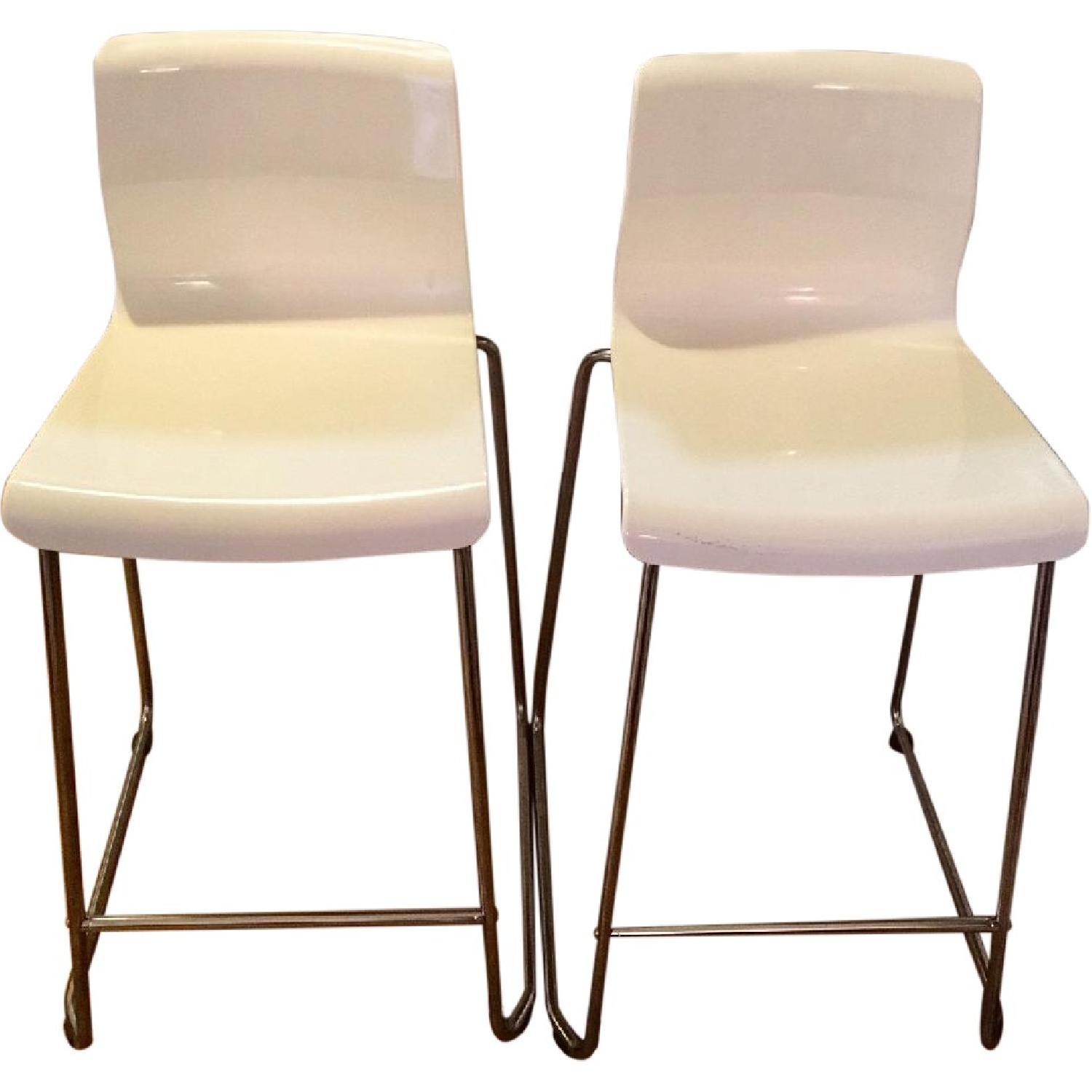 Ikea Kitchen Island w/ 2 Tall Chairs - image-7