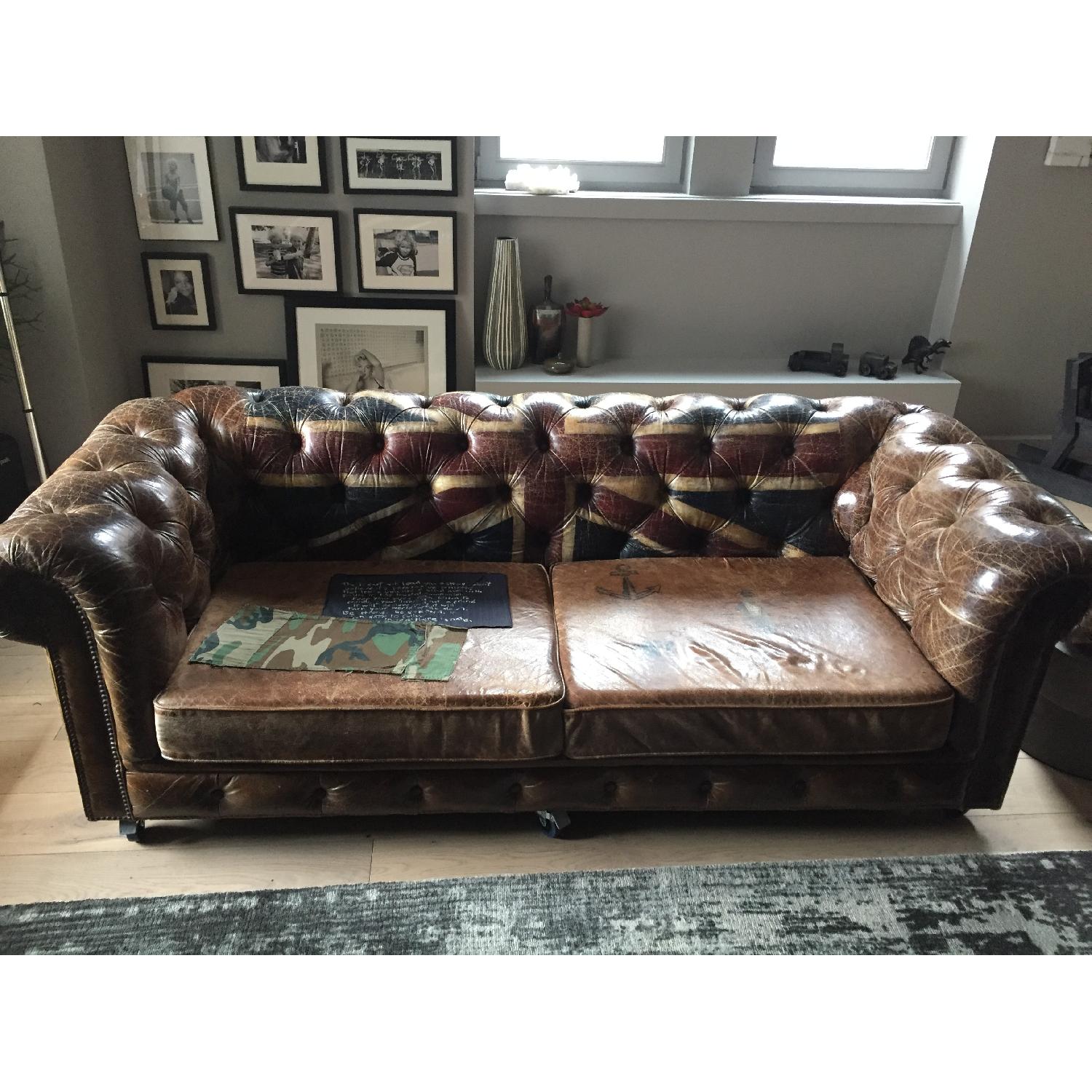 Leather Sofa - image-1