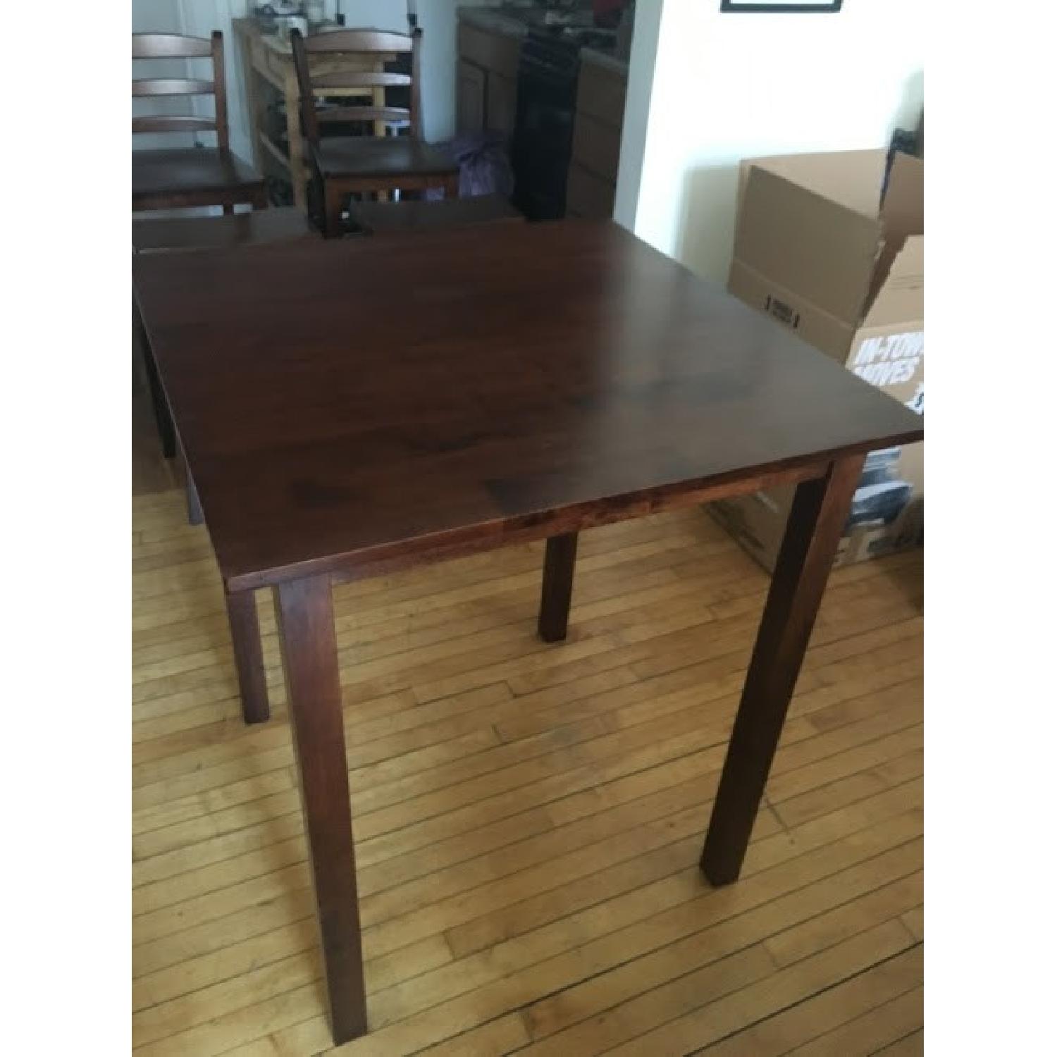 High Top Dining Table w/ 2 Chairs + 2 Stools - image-3