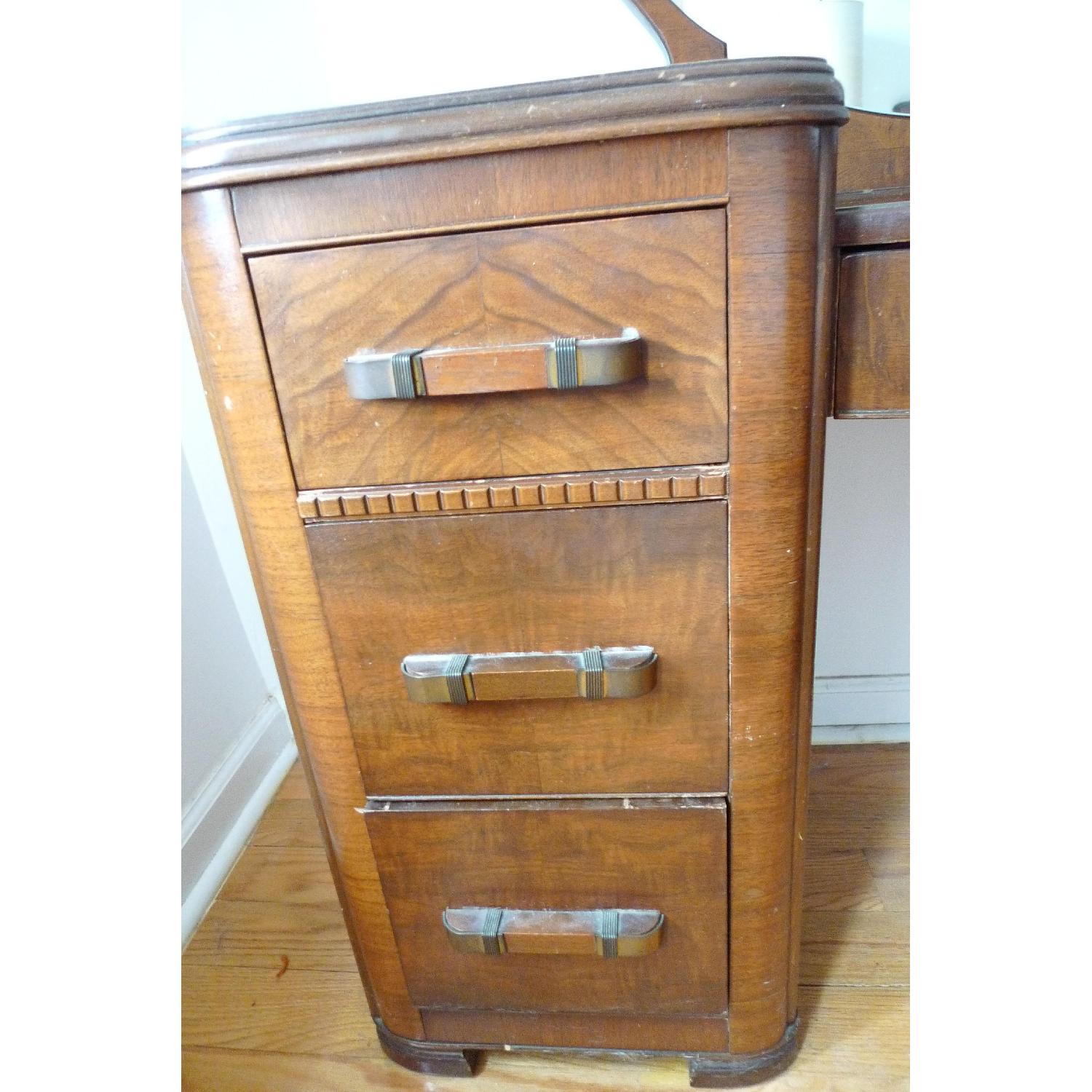 Vintage 3 Piece Art Deco Bedroom Set - image-3