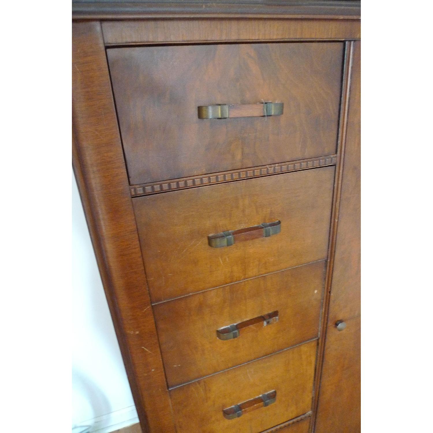 Vintage 3 Piece Art Deco Bedroom Set - image-8