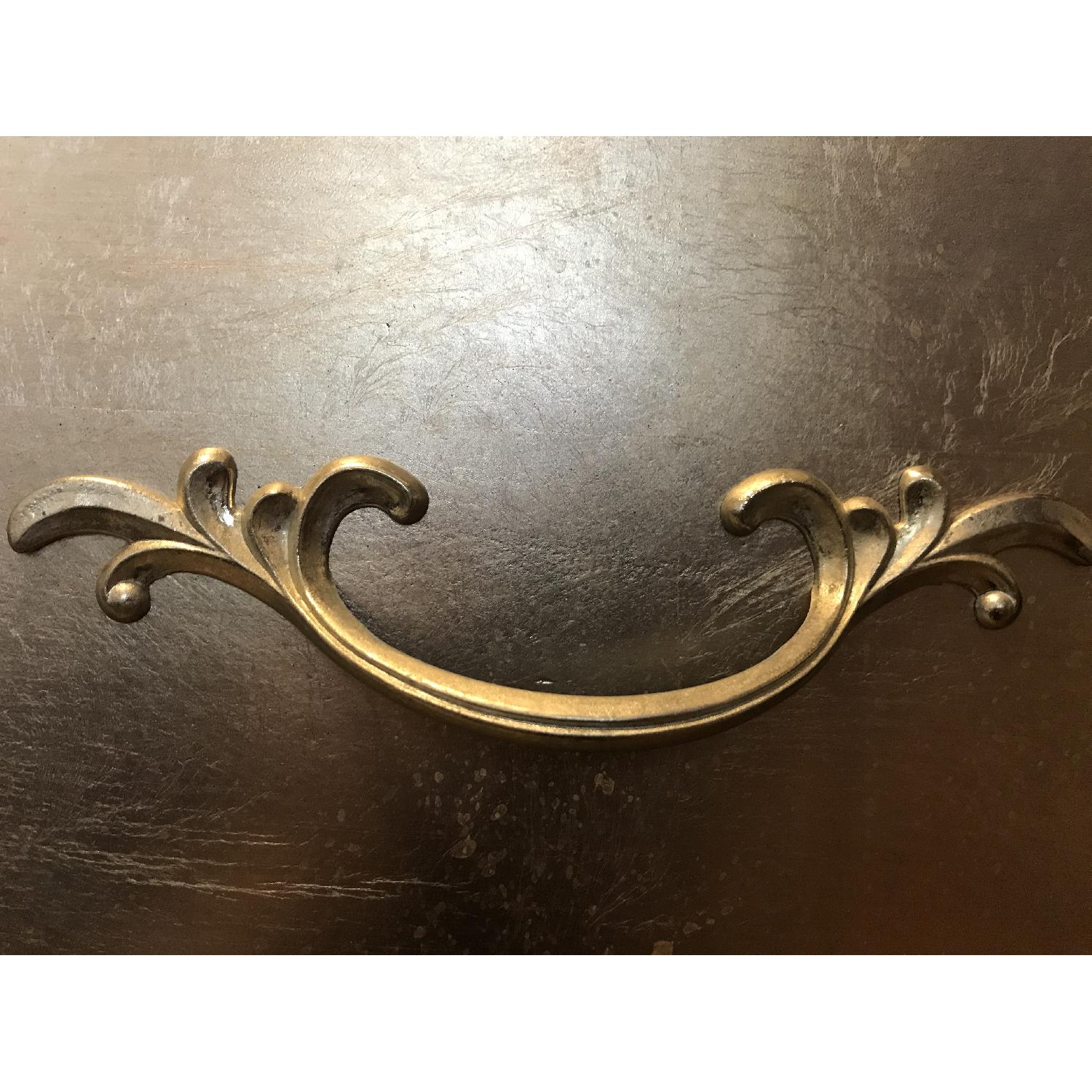 Pier 1 Silver 2 Drawer Nightstand/End Table - image-6