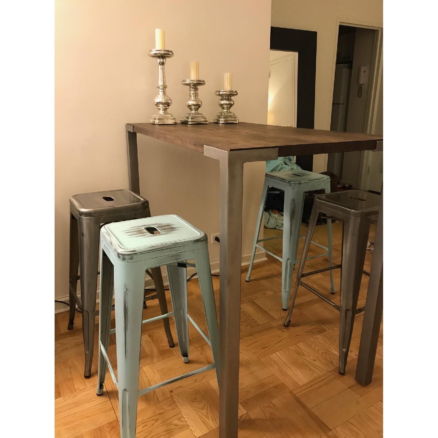 CB2 Stilt High Dining Table - image-3