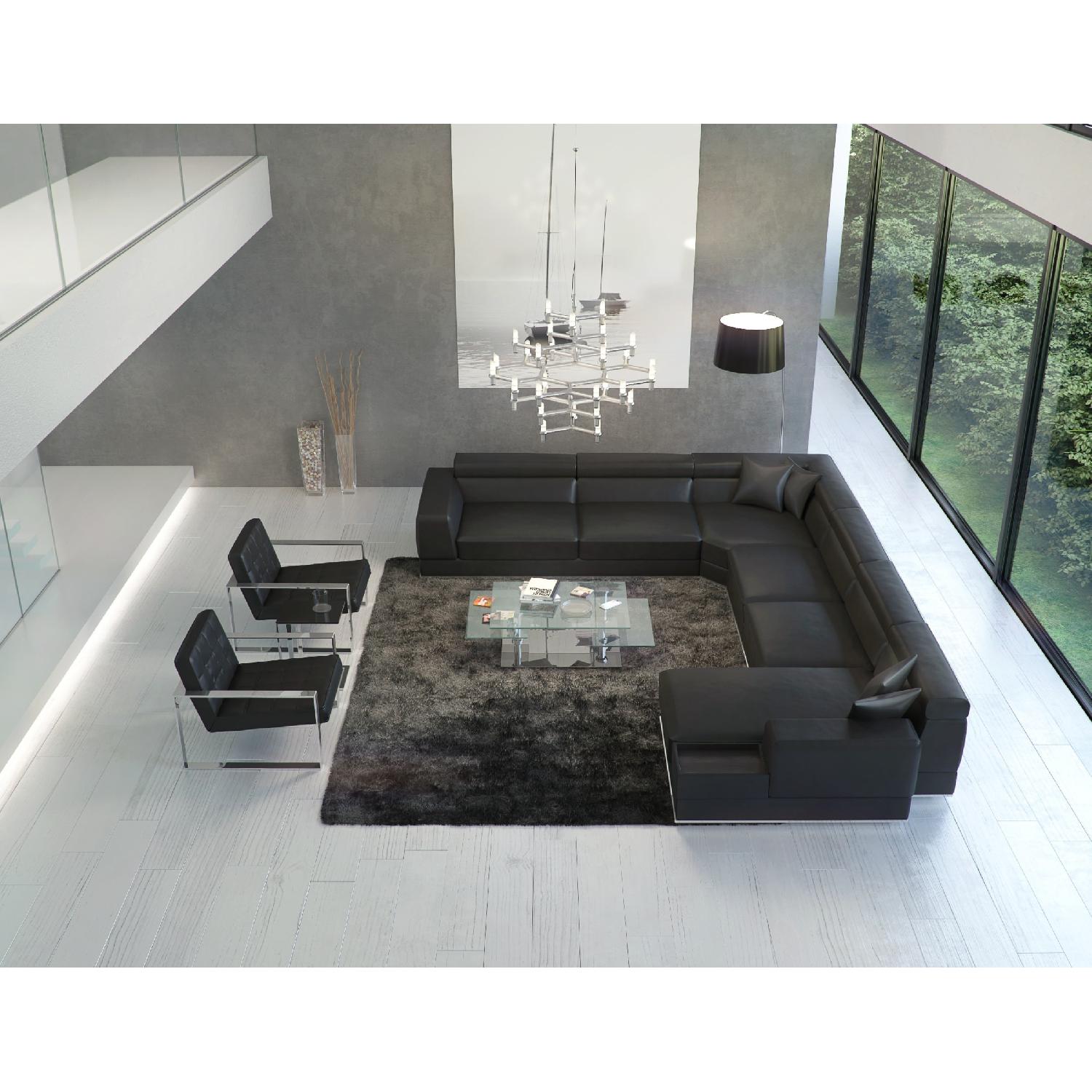 Modani Savina Contemporary Arm Chair Black - image-6
