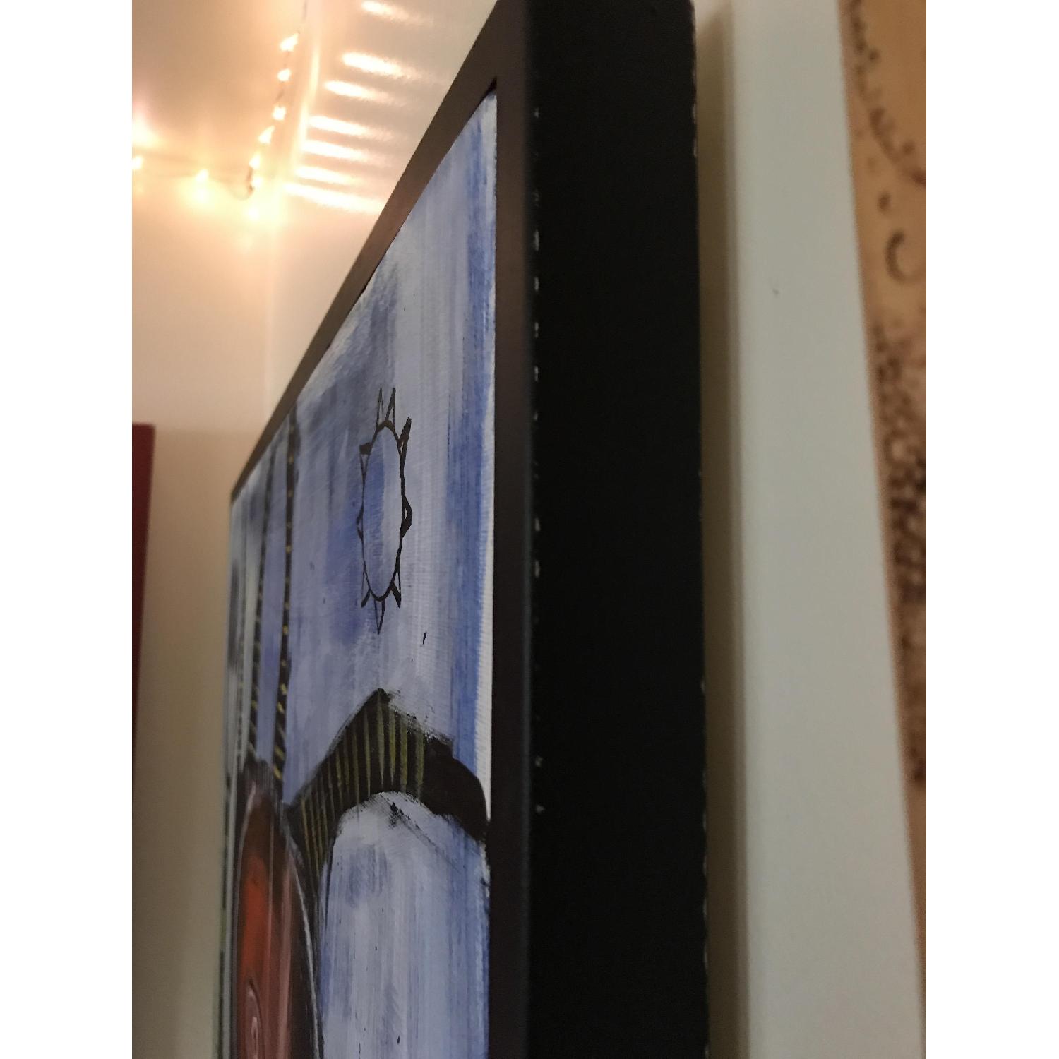 Jeff Hughart Acrylic/Oil Stick on Canvas - Beetleman - image-3