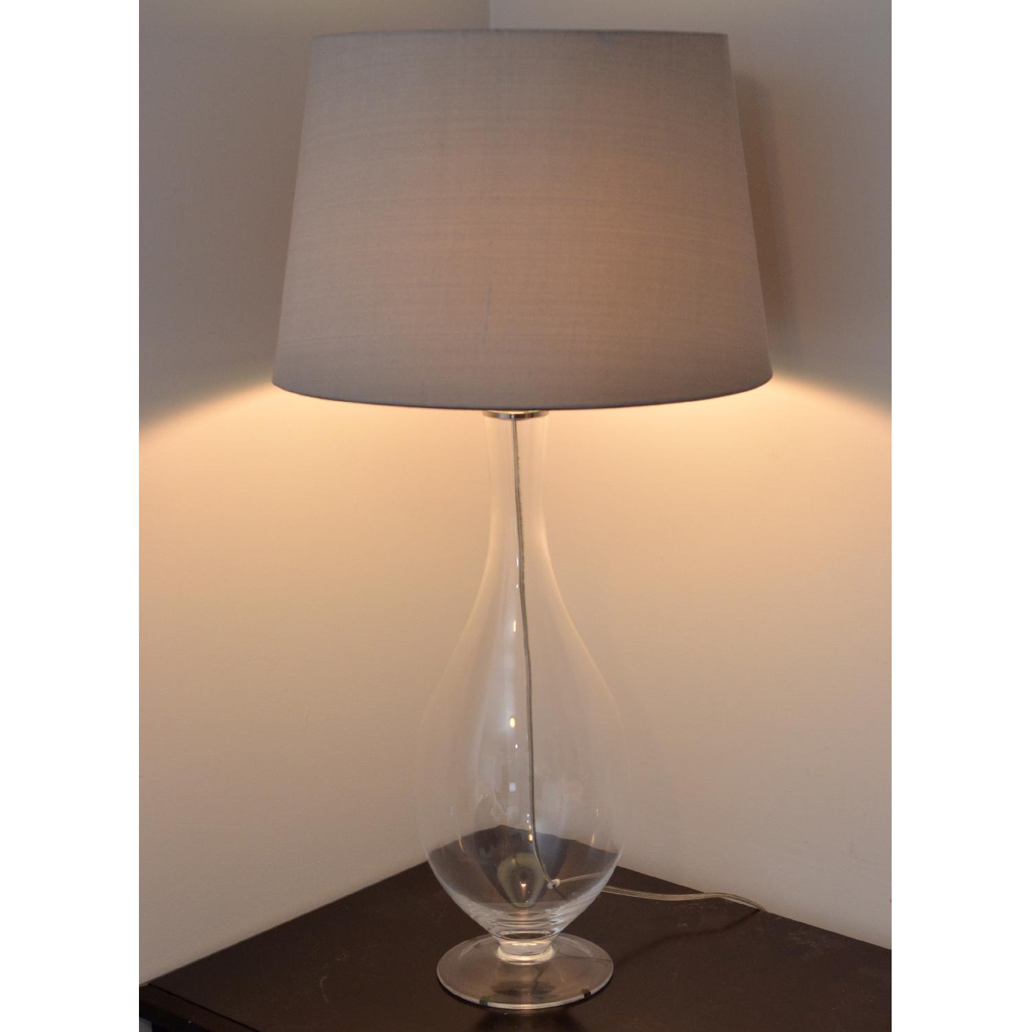 Martha Stewart Glass Table Lamp - image-2