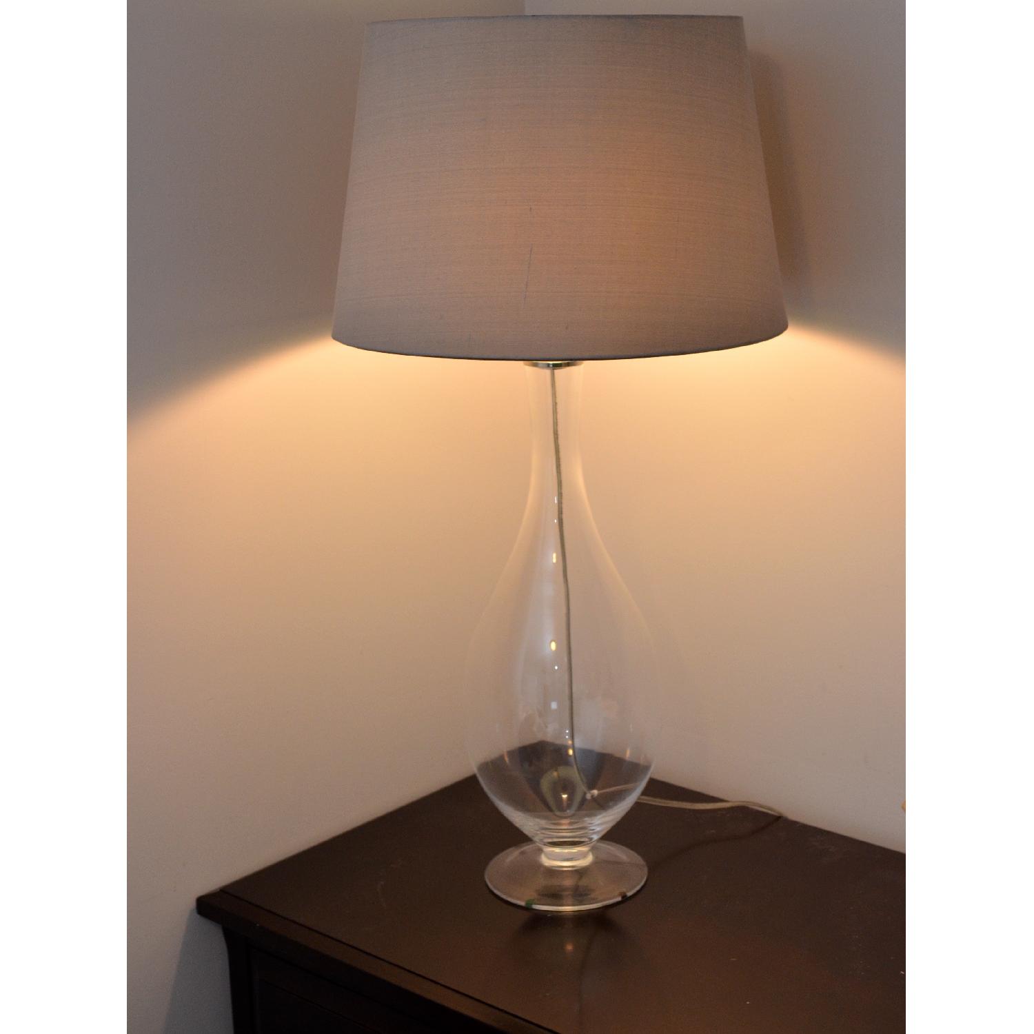 Martha Stewart Glass Table Lamp - image-3