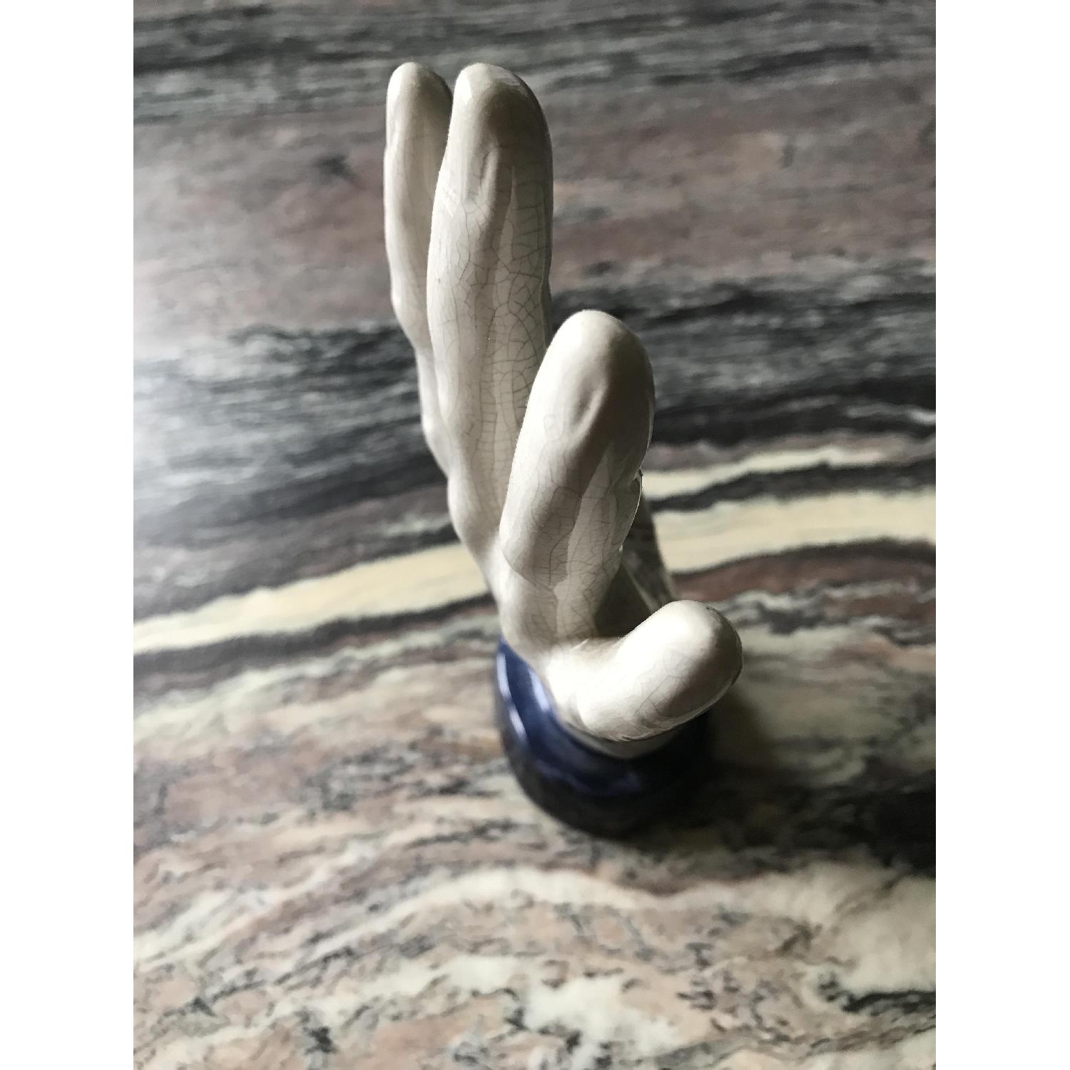 Antique Palmistry Ceramic Hand - image-9