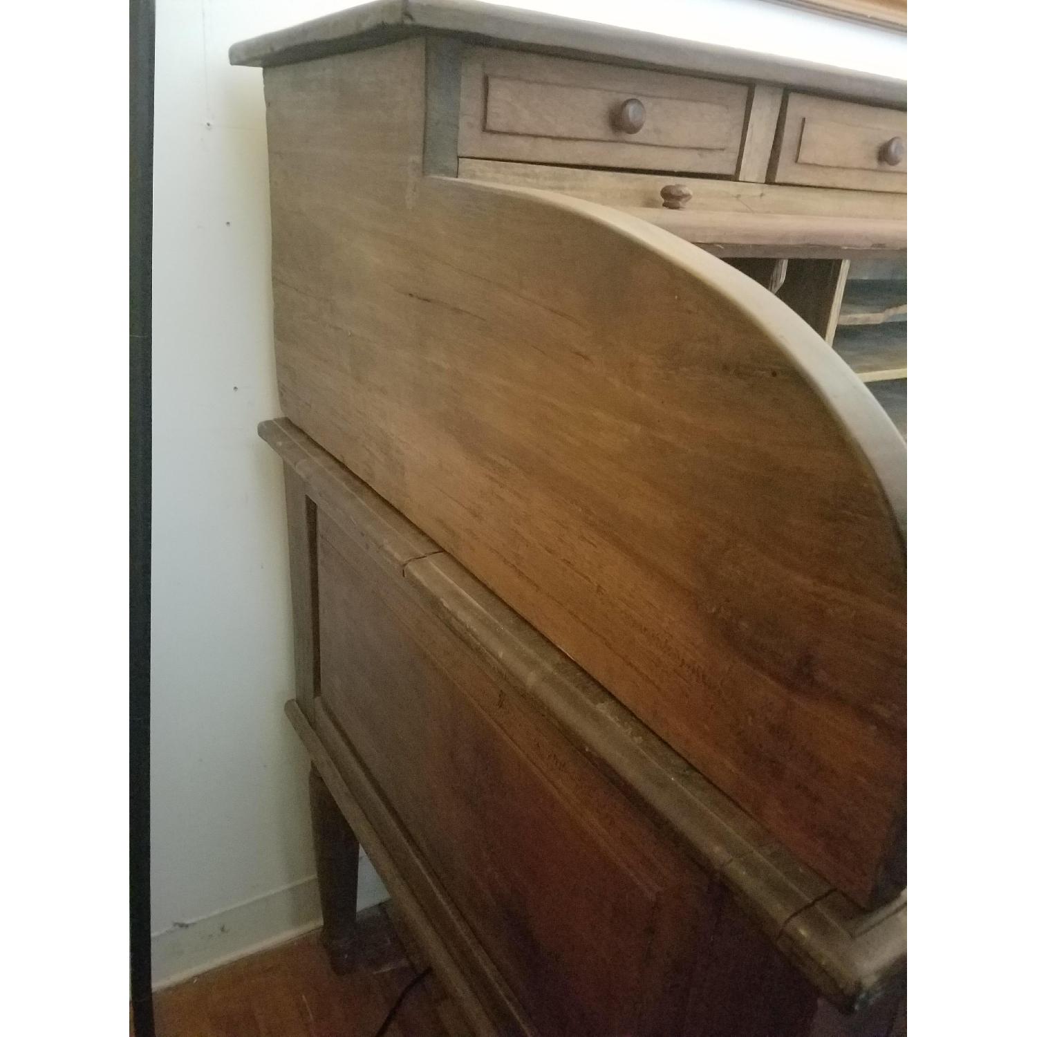 Antique Roll Top Desk from the Philippines - image-2