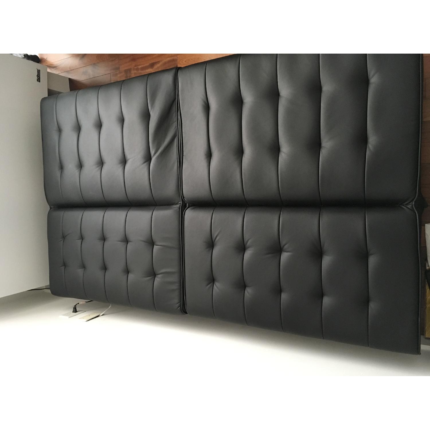 DHP's Emily Tufted Faux Leather Splitback Futon - image-4